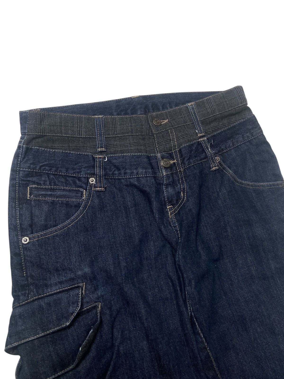 2000s PPFM Double Waist Mulipocket Bondage Jean
