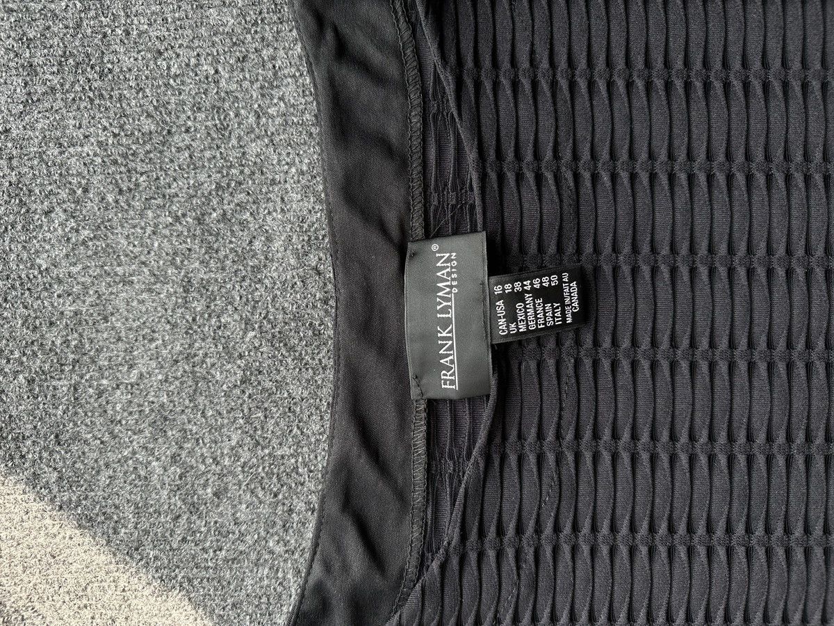 Frank Lyman LUXURY 🚨 WOMEN FRANK LYMAN BLACK BELT TANK TOP OLD MONEY Size XXL / US 16-18 / IT 52-54 - 5 Thumbnail