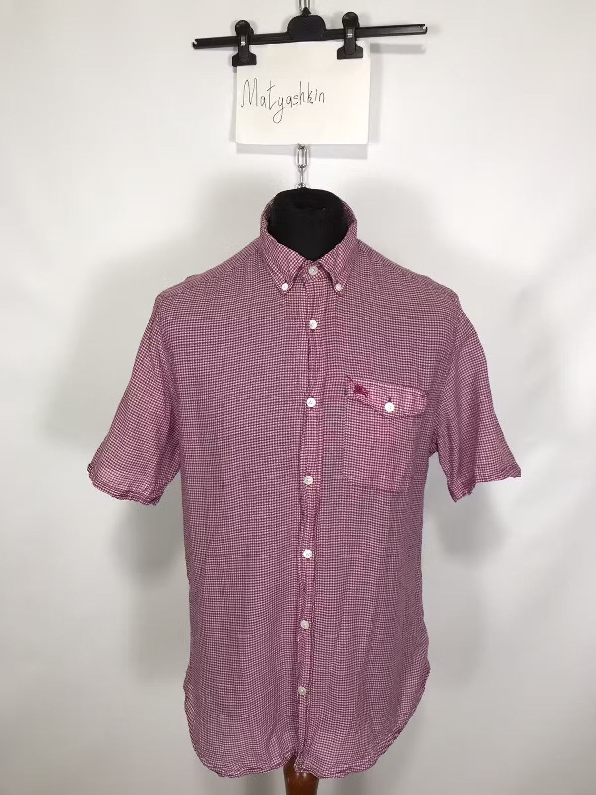 Burberry × Designer Burberry Brit short sleeve shirt size L Size US L / EU 52-54 / 3 - 1 Thumbnail