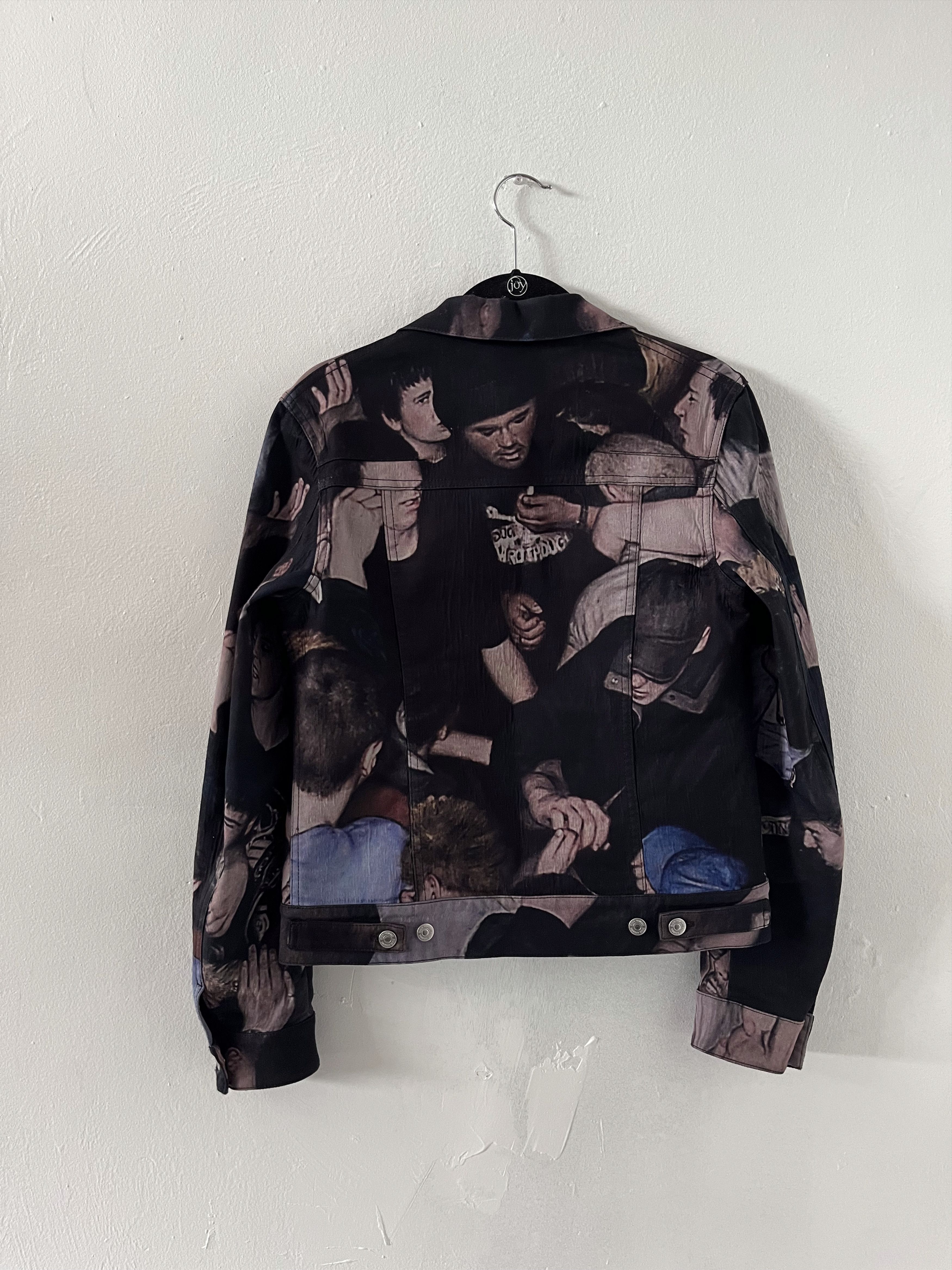 Dior Dior Homme x Dan Witz AW17 Moshpit Denim Jacket Size US S / EU 44-46 / 1 - 3 Thumbnail