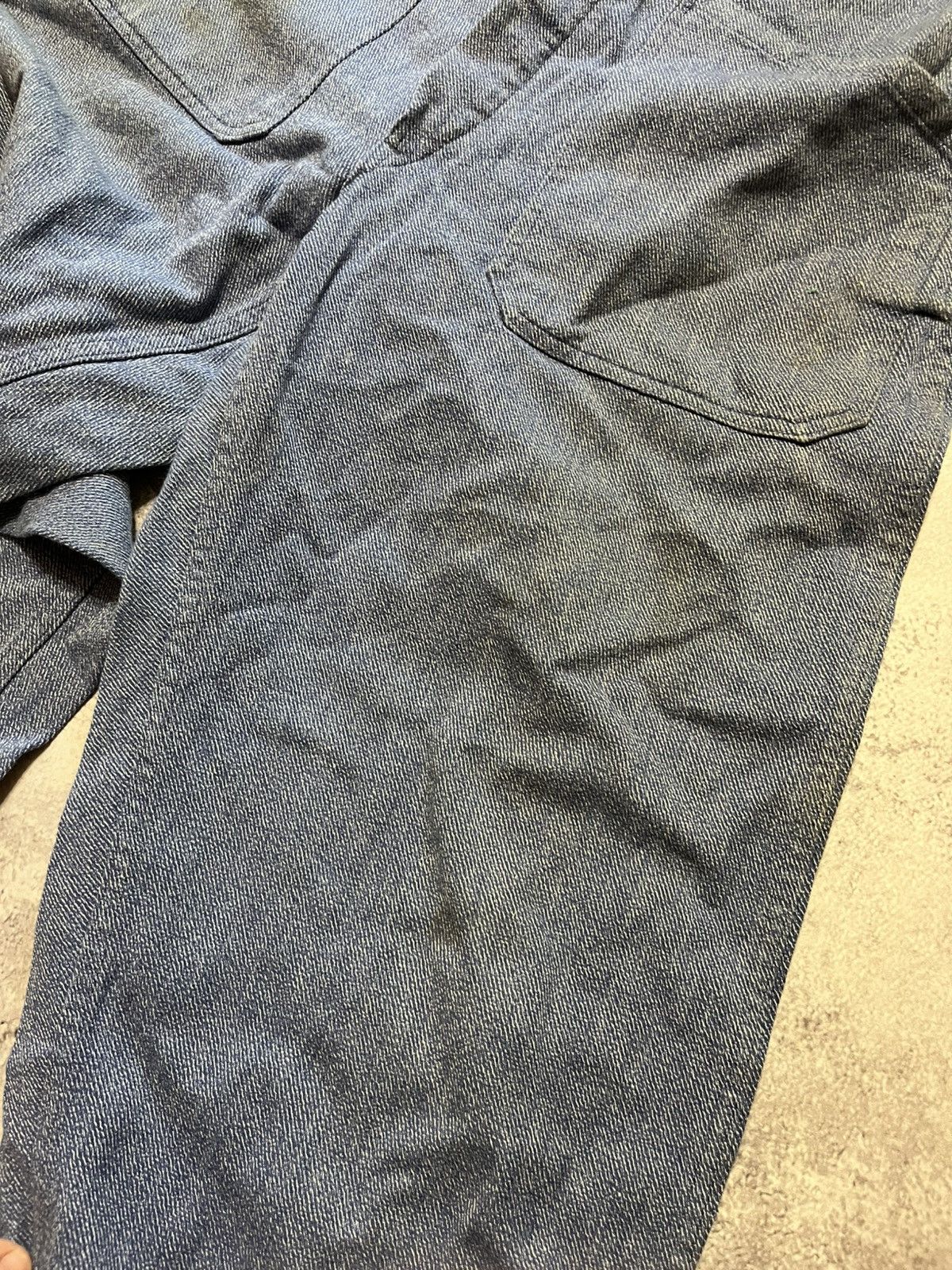 Vintage Vintage Swiss Workwear Salt & Pepper Trousers Size US 32 / EU 48 - 4 Thumbnail