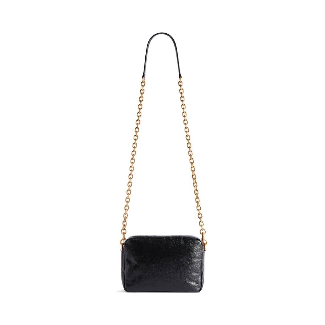 Balenciaga o1tr1nto0226 Size: OS / Monaco XS Camera Bag In Black Size ONE SIZE - 4 Thumbnail