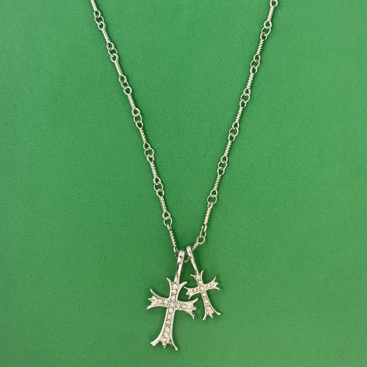 Other CZ Cross Pendant Necklace for Men Women Hip Hop Unisex Size ONE SIZE - 1 Thumbnail
