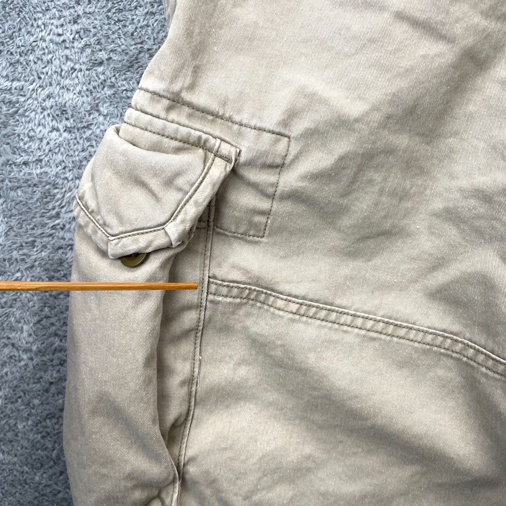 Polo Ralph Lauren Polo Ralph Lauren Cargo Shorts Mens 34 Beige Cotton Pocket Logo Baggy Easy Care Relaxed INSEAM 10" Size US S / EU 44-46 / 1 - 7 Thumbnail