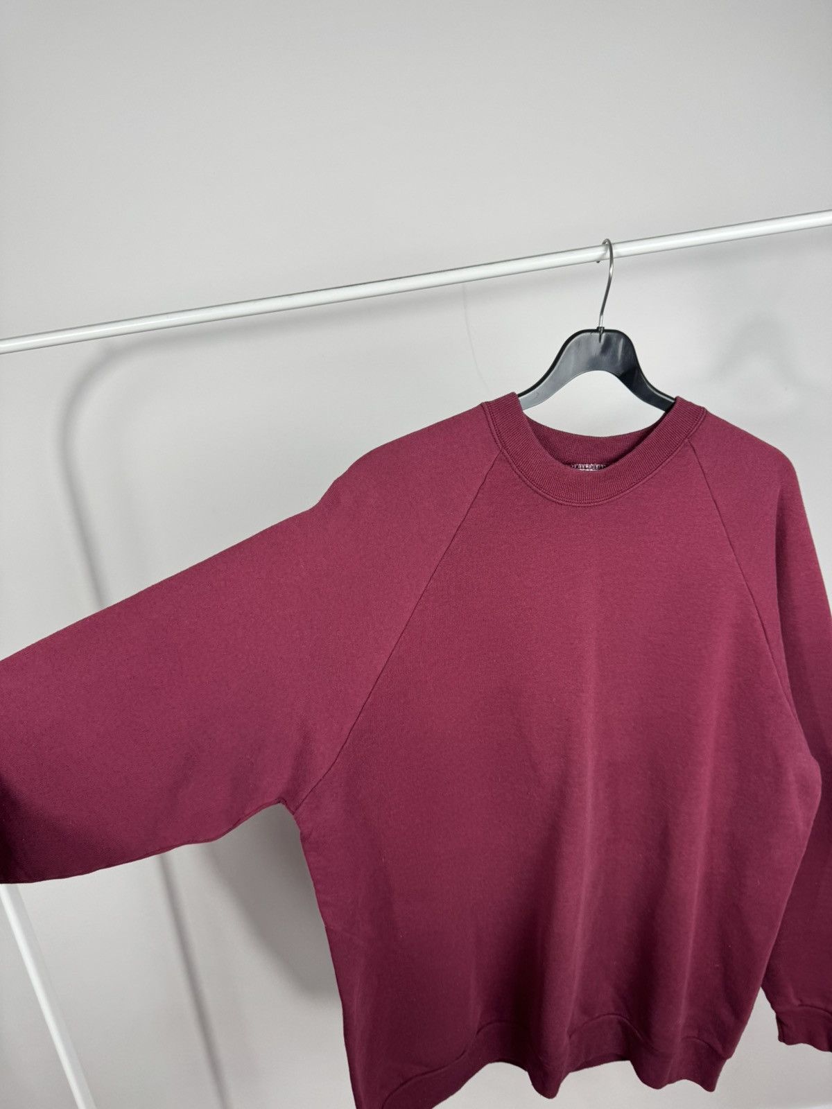 Fruit Of The Loom Vintage Screen Stars Blank Crewneck Sweatshirt Made in USA Size US XL / EU 56 / 4 - 7 Thumbnail