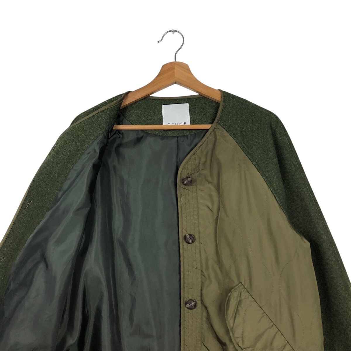 Japanese Brand 📌Vintage Button Jacket Military Design Qtume Issey Miyake Size US M / EU 48-50 / 2 - 13 Thumbnail