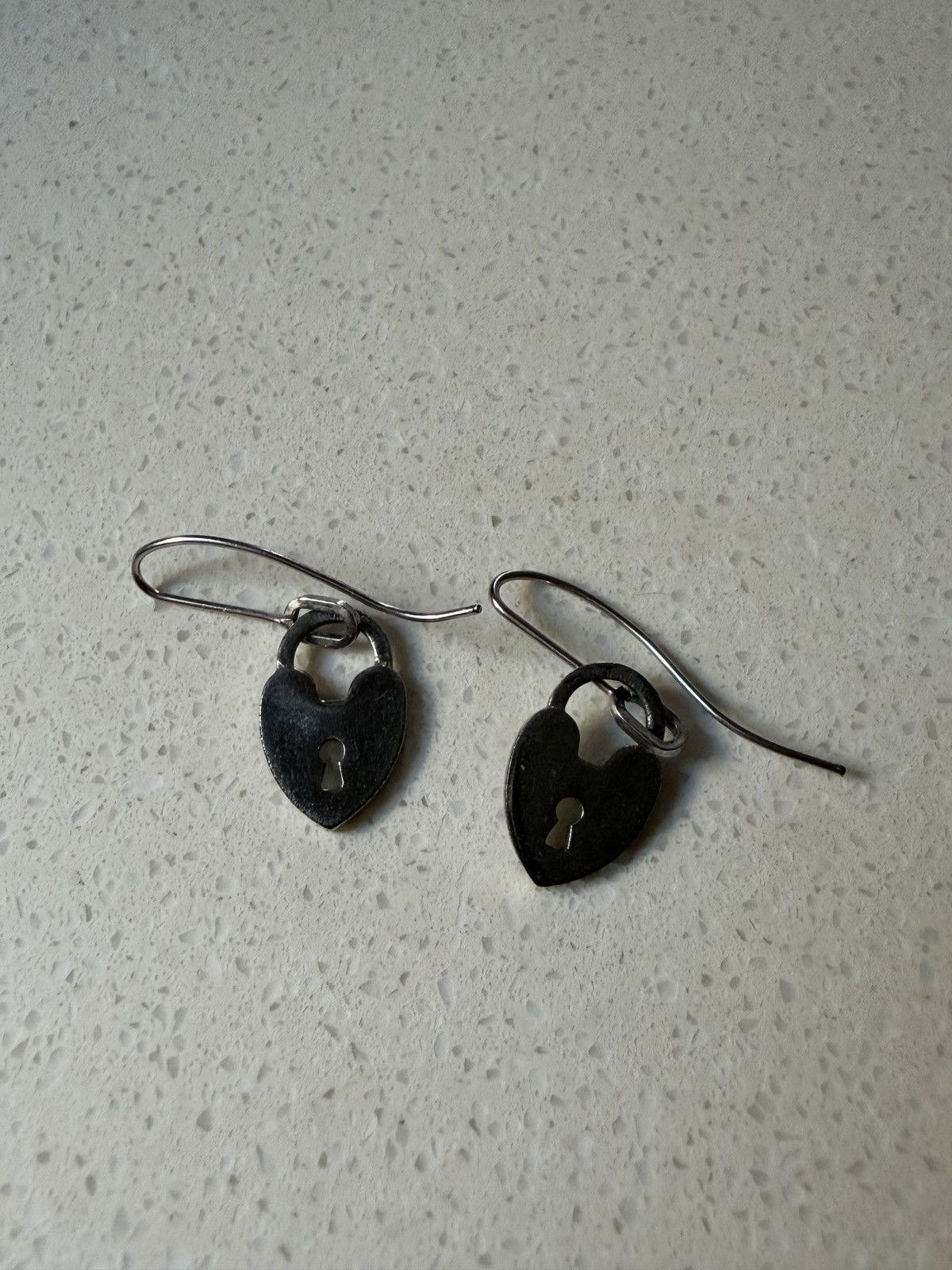 Dior Dior padlock heart earrings Size ONE SIZE - 4 Thumbnail