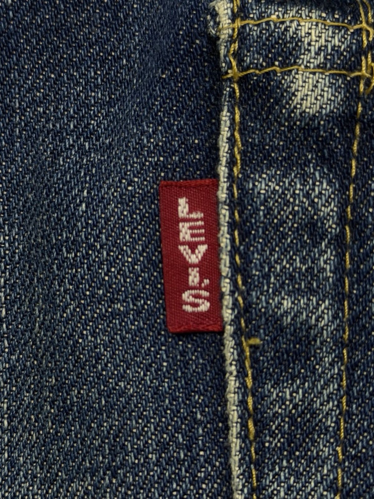 Levi's Vintage Clothing Vintage 90s Levi’s 702XX Big E Buckle Back Selvedge Denim 32 Size US 32 / EU 48 - 15 Thumbnail