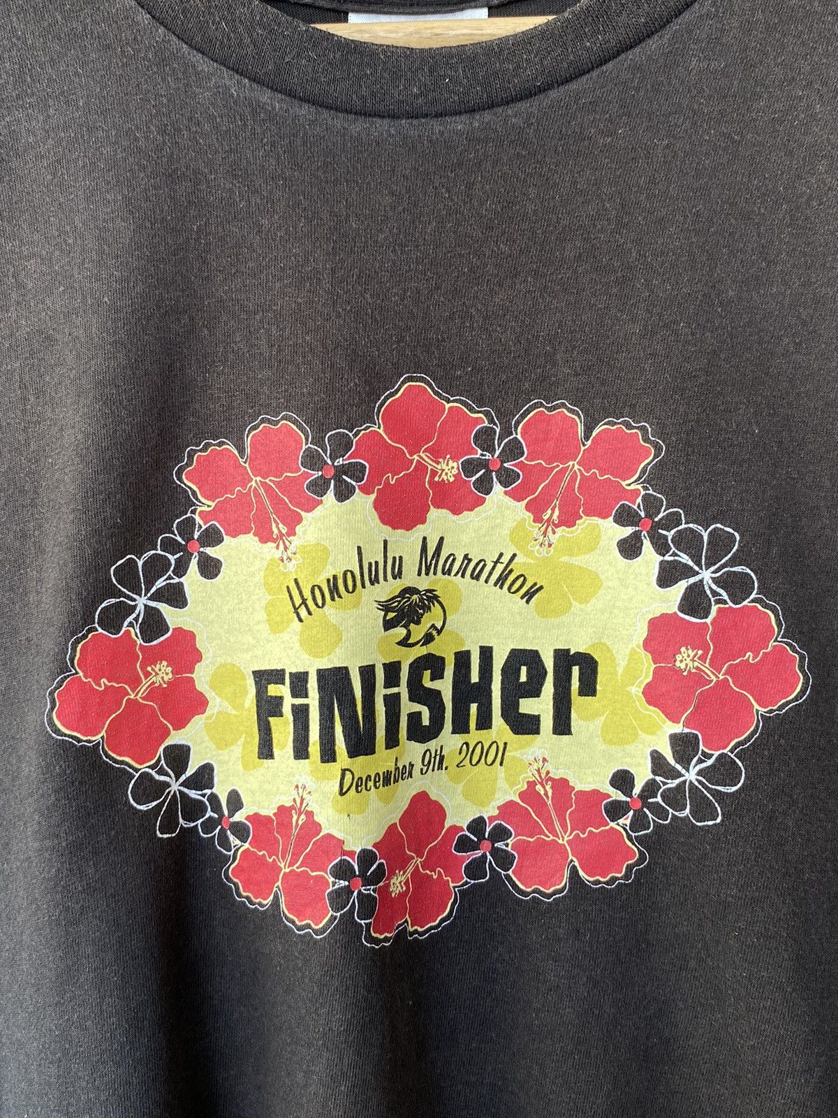 Vintage 2001 Vintage Nike Finisher Honolulu Marathon Tees Size US L / EU 52-54 / 3 - 5 Thumbnail