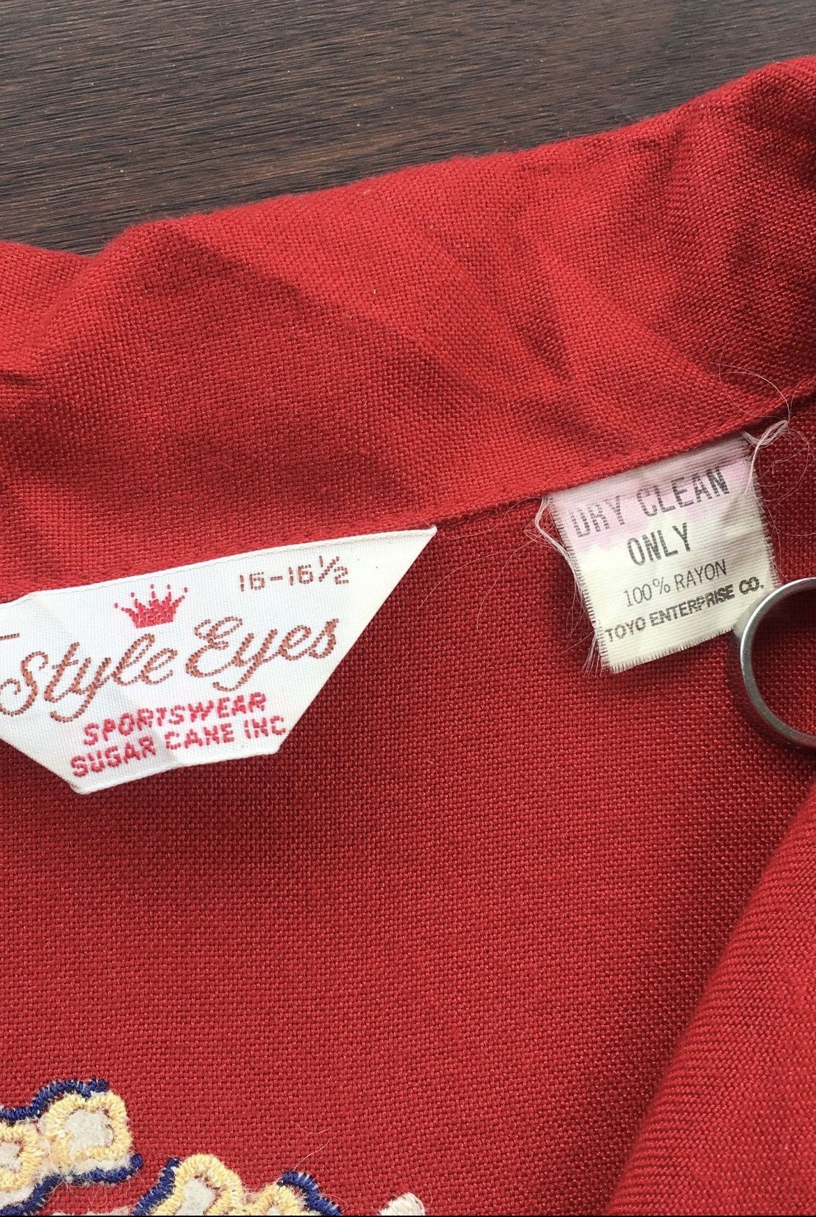 Sugar Cane Style eyes toyo enterprise rayoon shirt Size US L / EU 52-54 / 3 - 6 Thumbnail