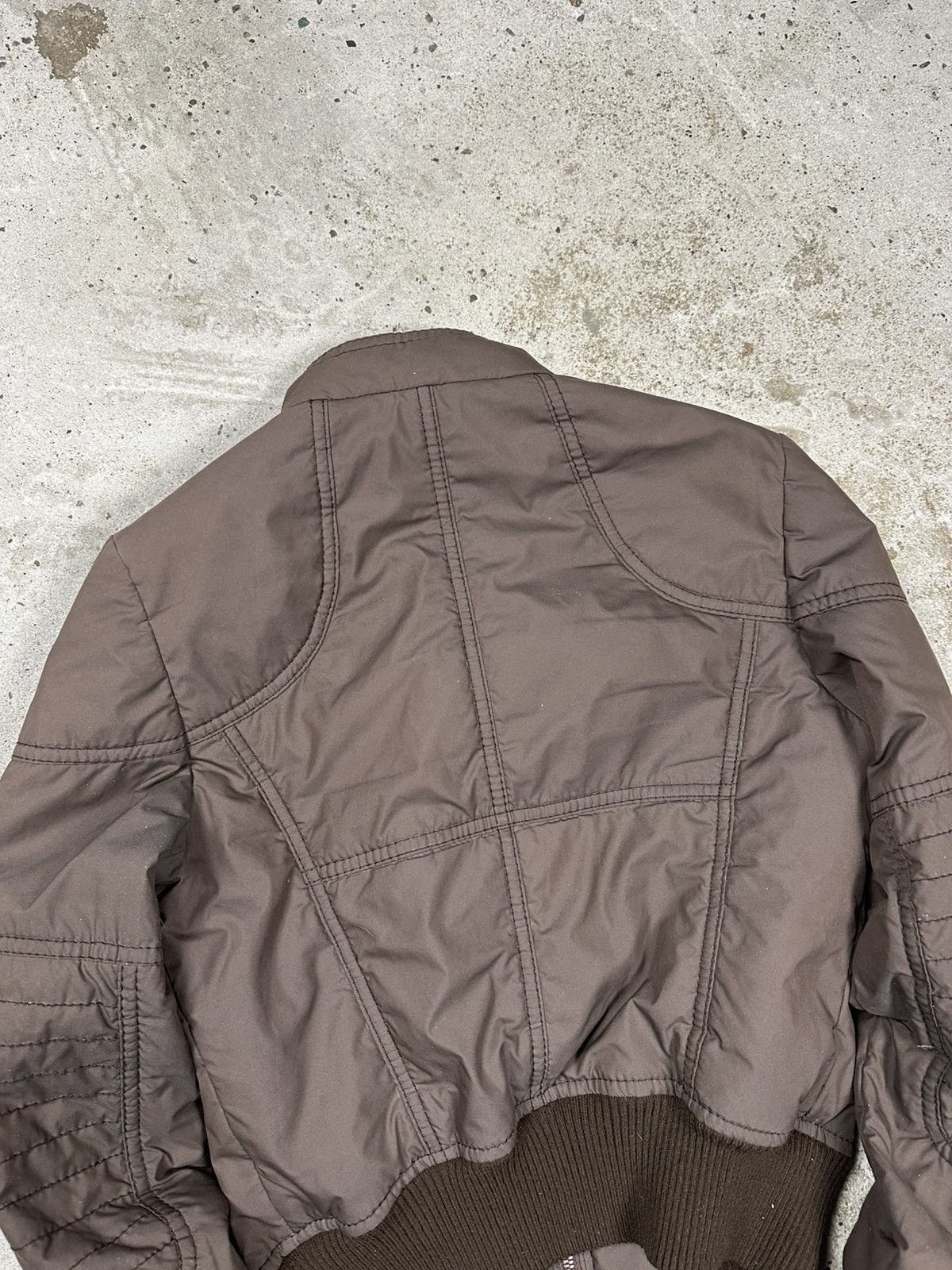 If Six Was Nine Vintage Y2K Brown Utility Japanese Style Bomber Jacket Size US S / EU 44-46 / 1 - 12 Thumbnail