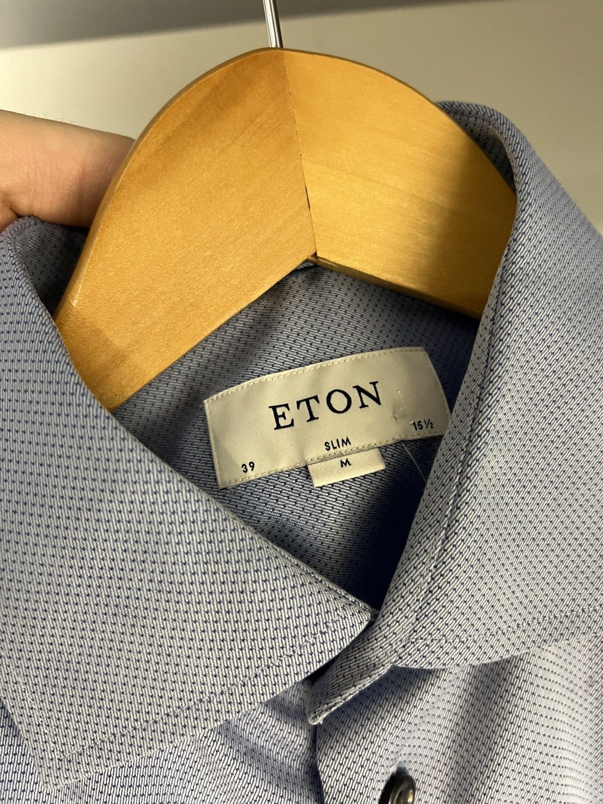 Eton VINTAGE ETON CLASSIC SHIRT ITALIAN DESIGNER CASUAL Y2K 90s Size US M / EU 48-50 / 2 - 9 Thumbnail