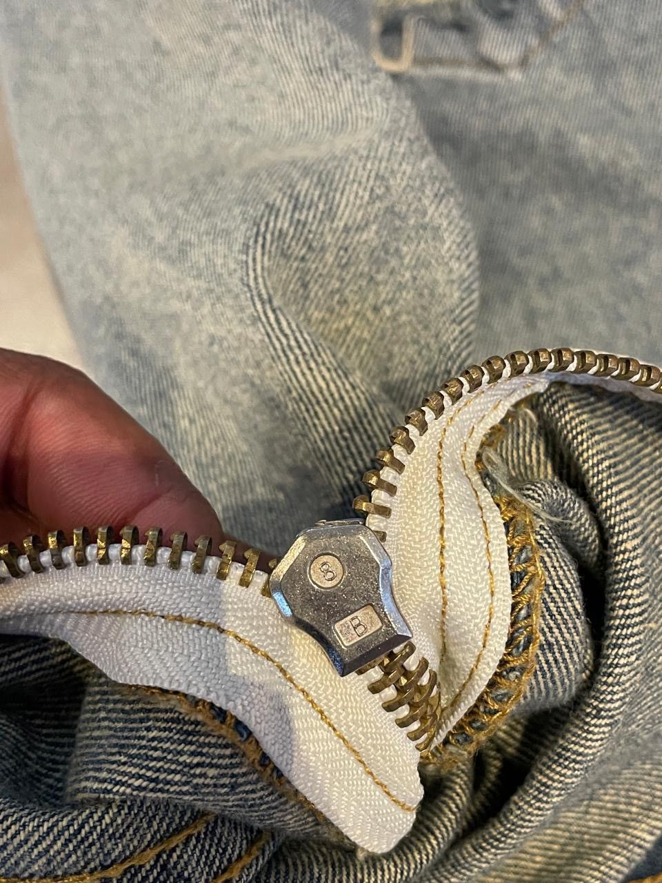 424 424 distressed denim jacket Size US L / EU 52-54 / 3 - 10 Thumbnail