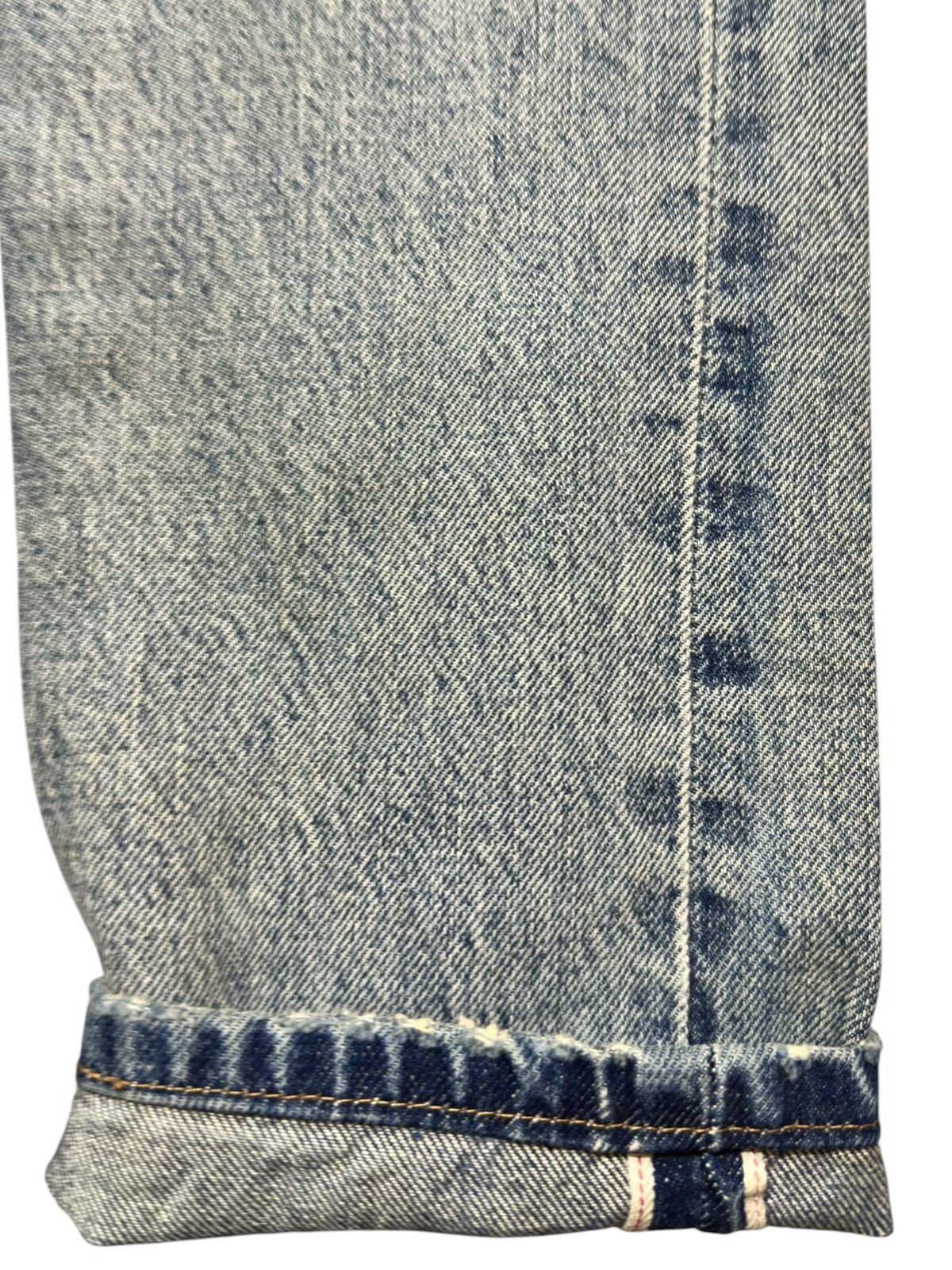 Levi's Vintage Clothing Vintage Levi’s 501 S Skinny Selvedge Faded Distressed Denjm Size US 28 / EU 44 - 3 Thumbnail