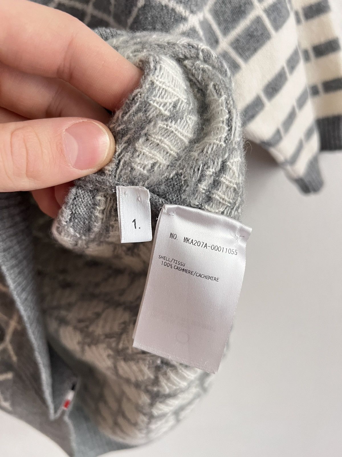 Thom Browne Thom Browne “swimmer” short sleeve cashmere sweater Size M / US 6-8 / IT 42-44 - 4 Thumbnail