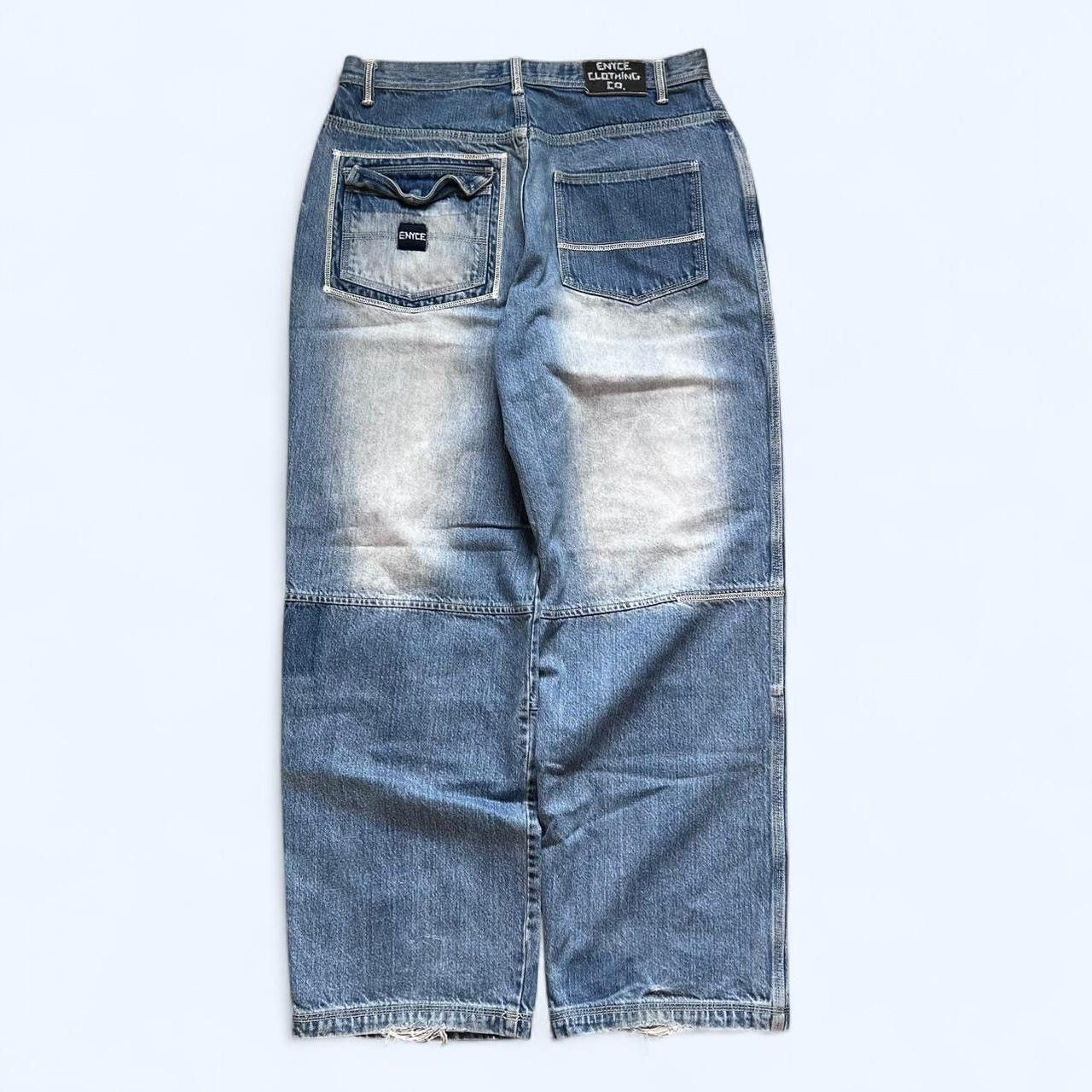 Enyce vintage baggy faded enyce skater cargo jeans, size 36w Size US 36 / EU 52 - 1 Thumbnail