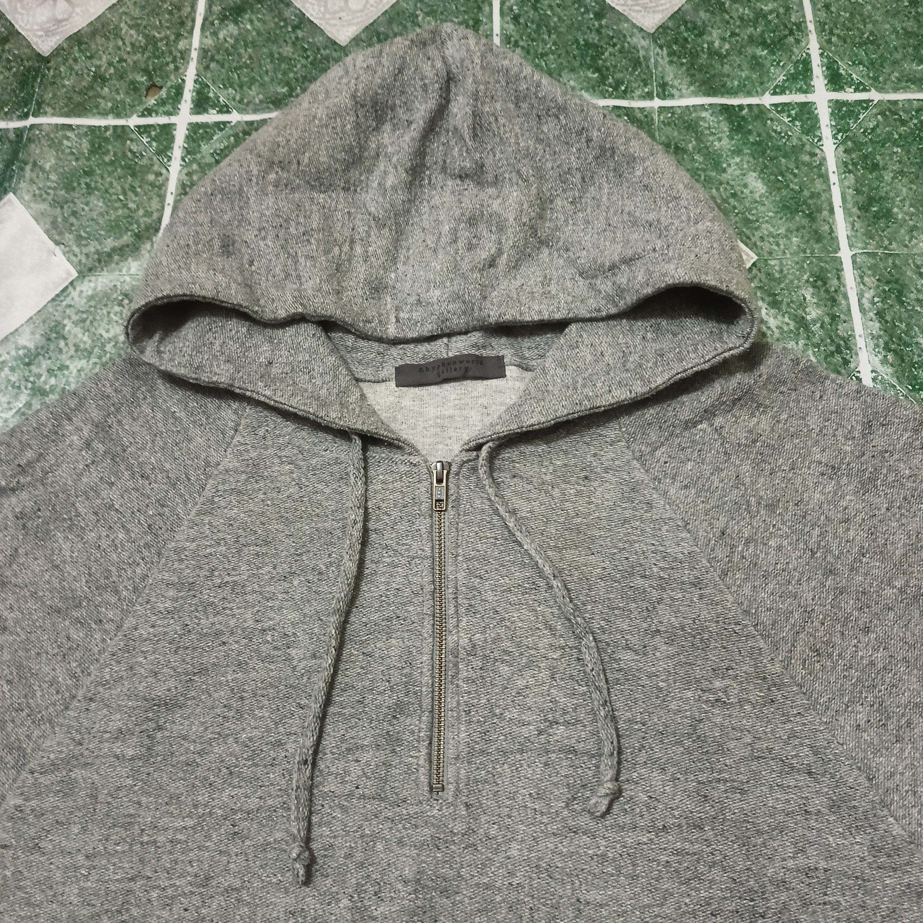 Japanese Brand Japanese Ehyphenworld gallery Poncho Cape hoodie zipper Size US M / EU 48-50 / 2 - 3 Thumbnail