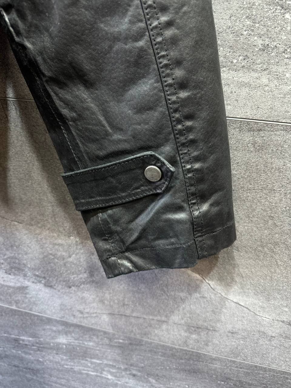 Other Barneys Originals Men's Multipocket Black Leather Jackets Size US XL / EU 56 / 4 - 19 Thumbnail