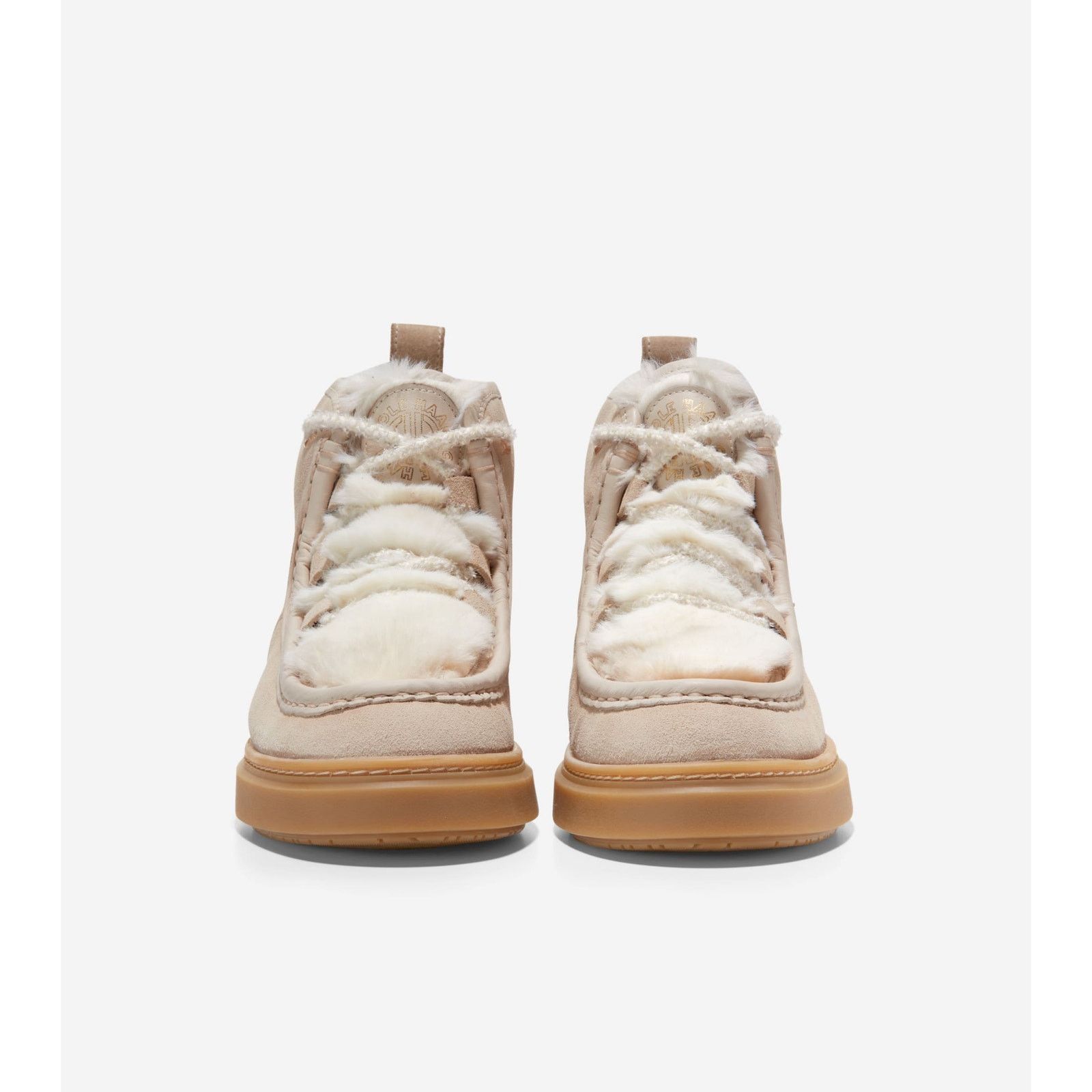 Cole Haan COLE HAAN WOMEN'S 6.5 ANGORA WP SAND SUMMIT CHUKKA BOOTIE Size US 6.5 / IT 36.5 - 4 Thumbnail