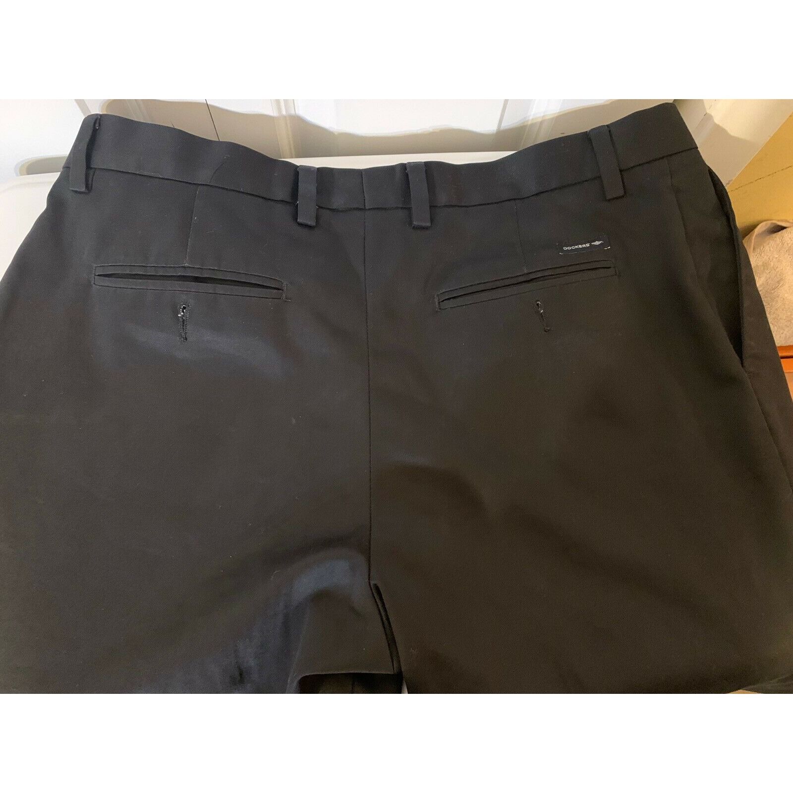 Dockers Dockers D3 Black Chinos Classic Fit Pants 38 X 32 Size US 38 / EU 54 - 5 Thumbnail