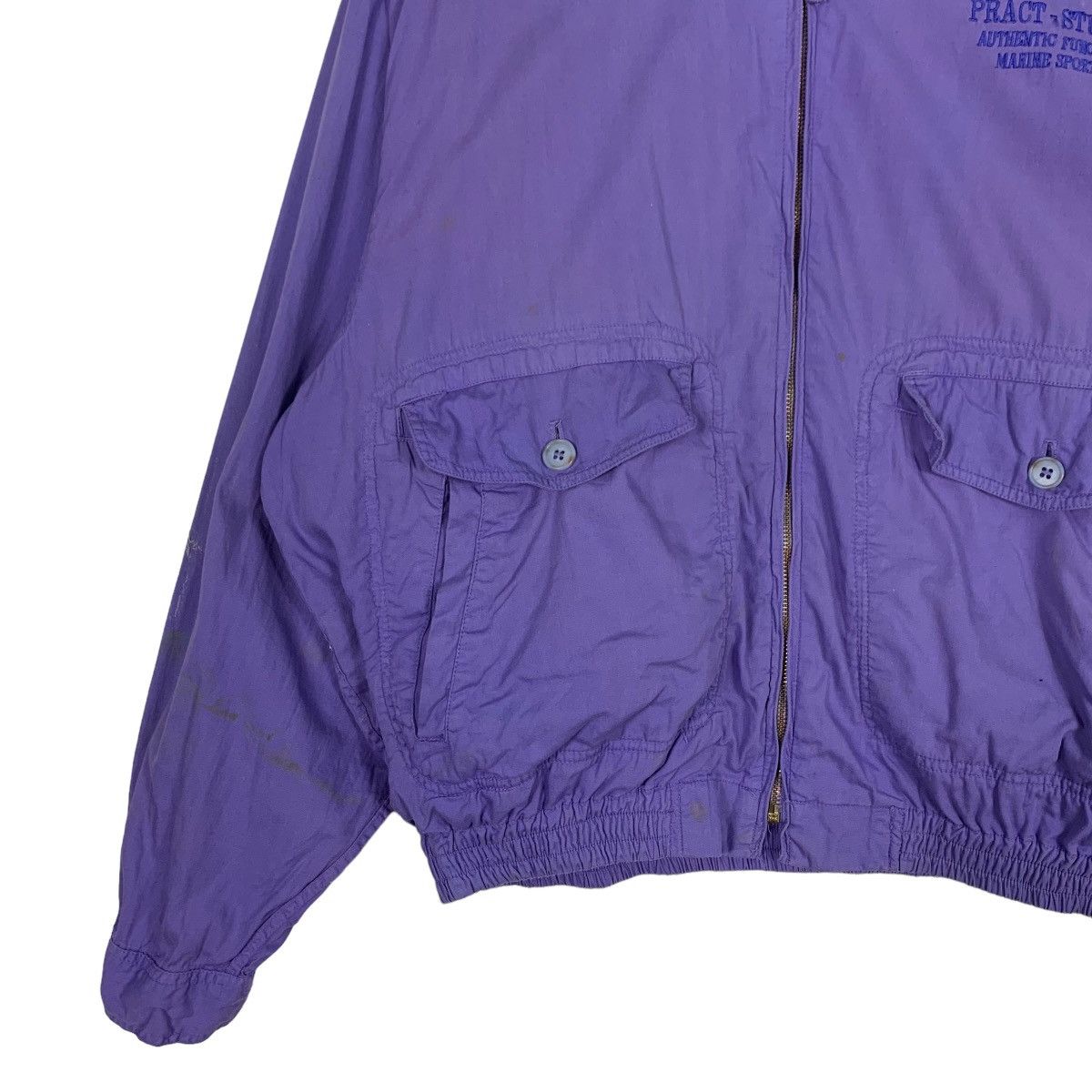 Japanese Brand New Port Sailing Club PRACT STUDIO Purple Jacket #1162-C53 Size US L / EU 52-54 / 3 - 3 Thumbnail