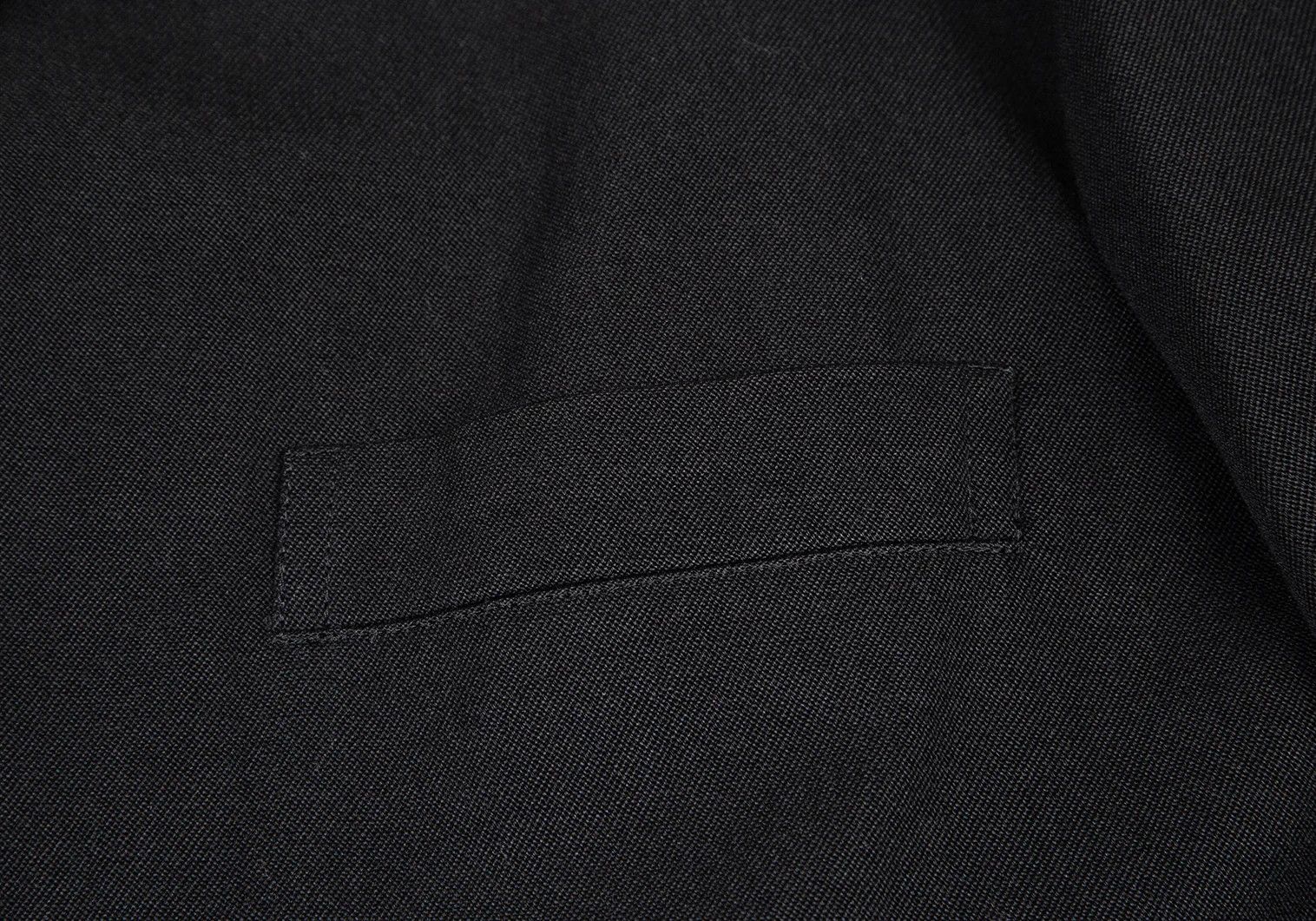 Yohji Yamamoto Yohji Yamamoto Taping Wool-Cotton Long Jacket Size US S / EU 44-46 / 1 - 6 Thumbnail