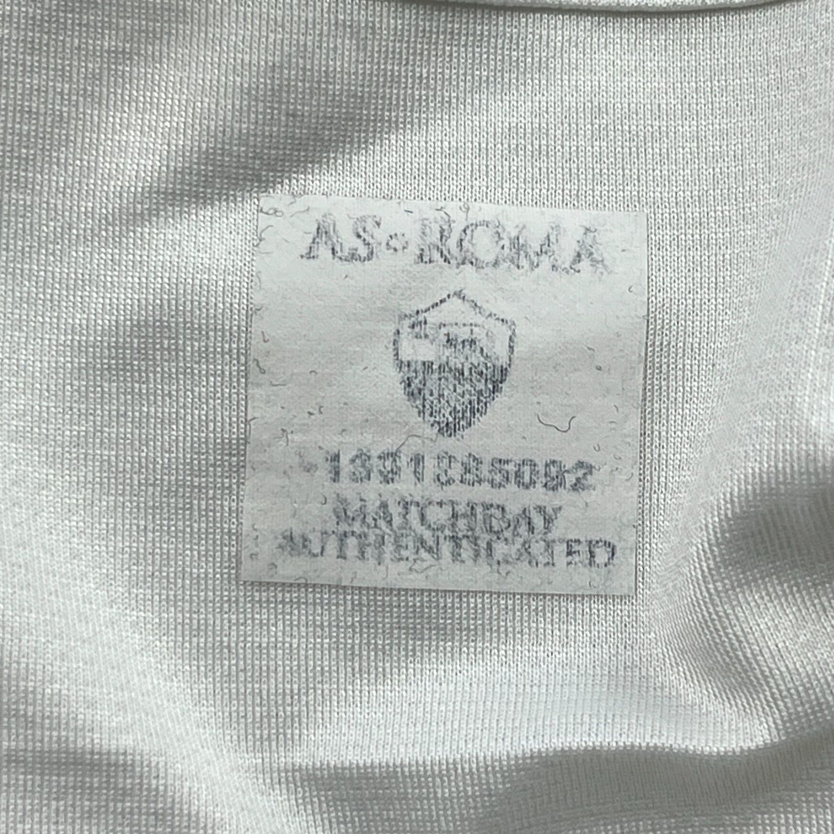 Nike Nike Roma 2014 2015 Away Destro #22 Player Issue Football Jersey Mens Large White T-Shirt Jerseys Mens L White Nike Size US L / EU 52-54 / 3 - 6 Thumbnail