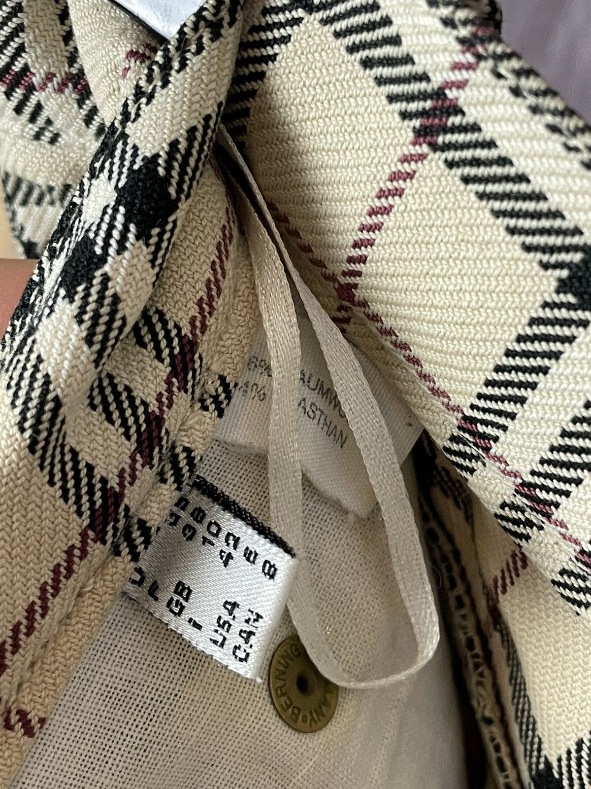Burberry × Vintage Burberry nova check pants vintage full print Size 28" / US 6 / IT 42 - 13 Thumbnail