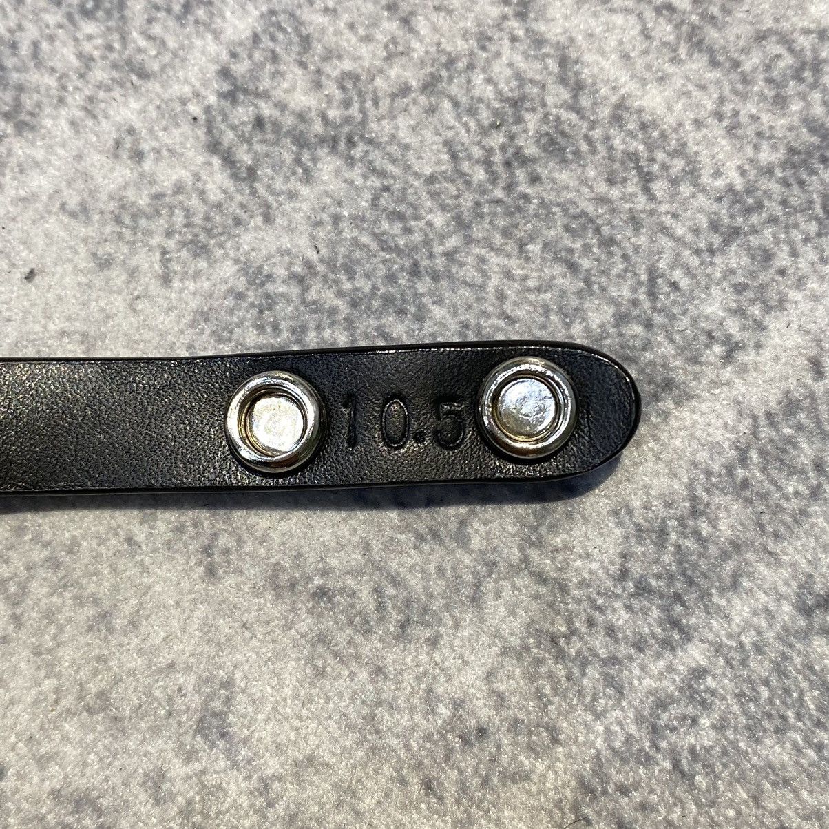 Chrome Hearts Chrome Hearts 2 BTTN/ 2 SNAP Star silver bracelet black Size ONE SIZE - 12 Thumbnail