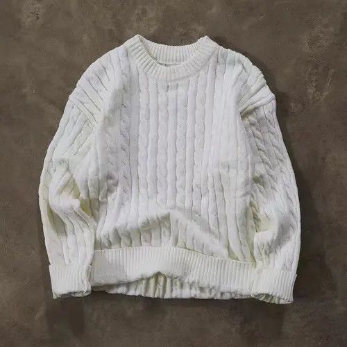 VIBE Loose Retro Bottom Knit Sweater Size US M / EU 48-50 / 2 - 5 Thumbnail