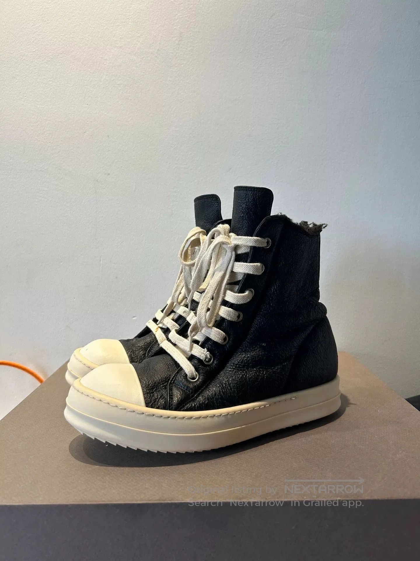 Rick Owens rick owens high. Size US 6 / EU 39 - 1 Thumbnail