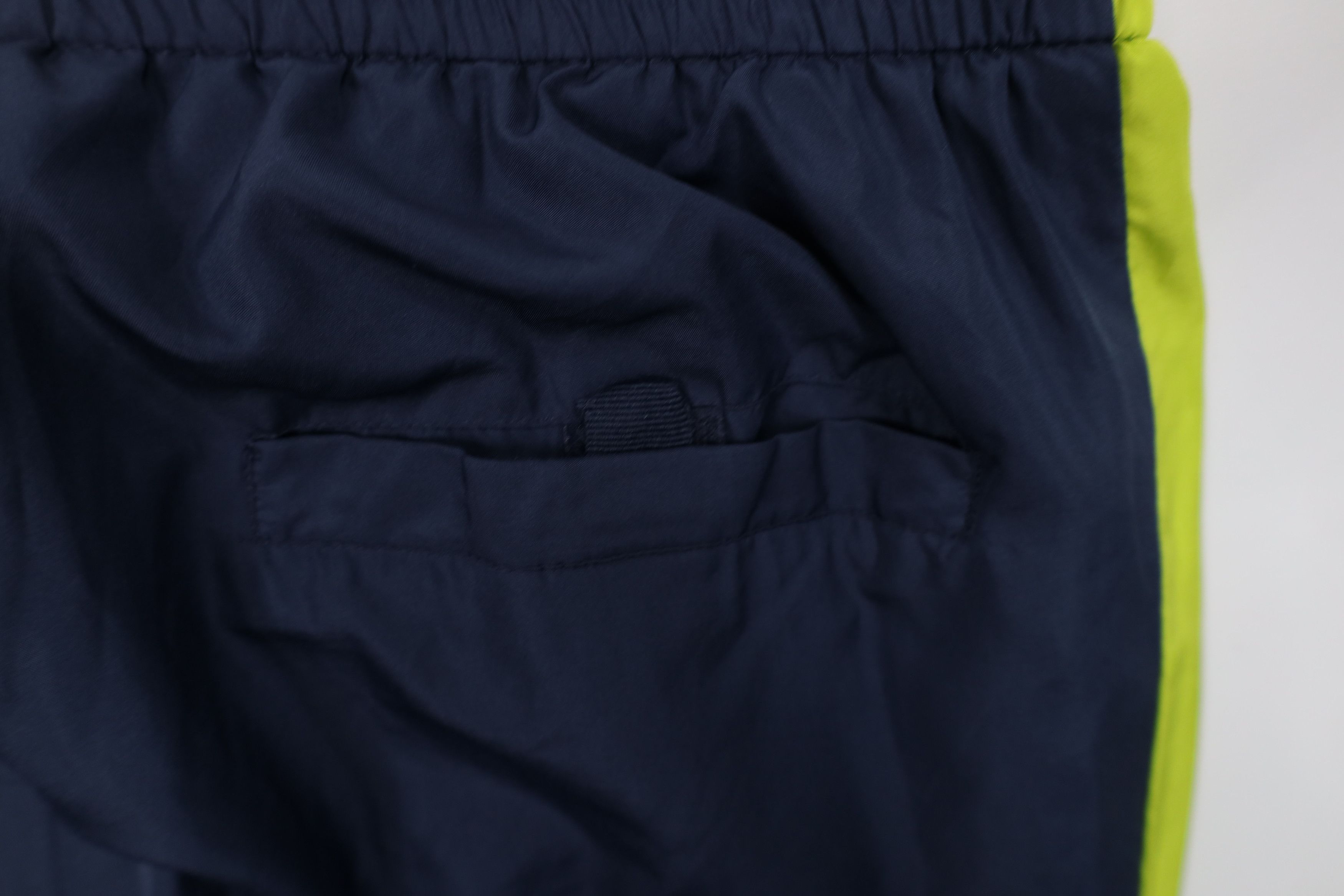 Fila Vintage 90s Y2K Fila Lined Wide Leg Windbreaker Pants Blue Size US 34 / EU 50 - 14 Thumbnail
