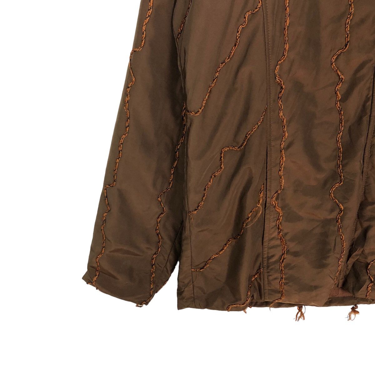 Vintage 🔥RARE QUILTED HOODIE JACKET TRE8TTO MADE IN ITALY Size US M / EU 48-50 / 2 - 3 Thumbnail