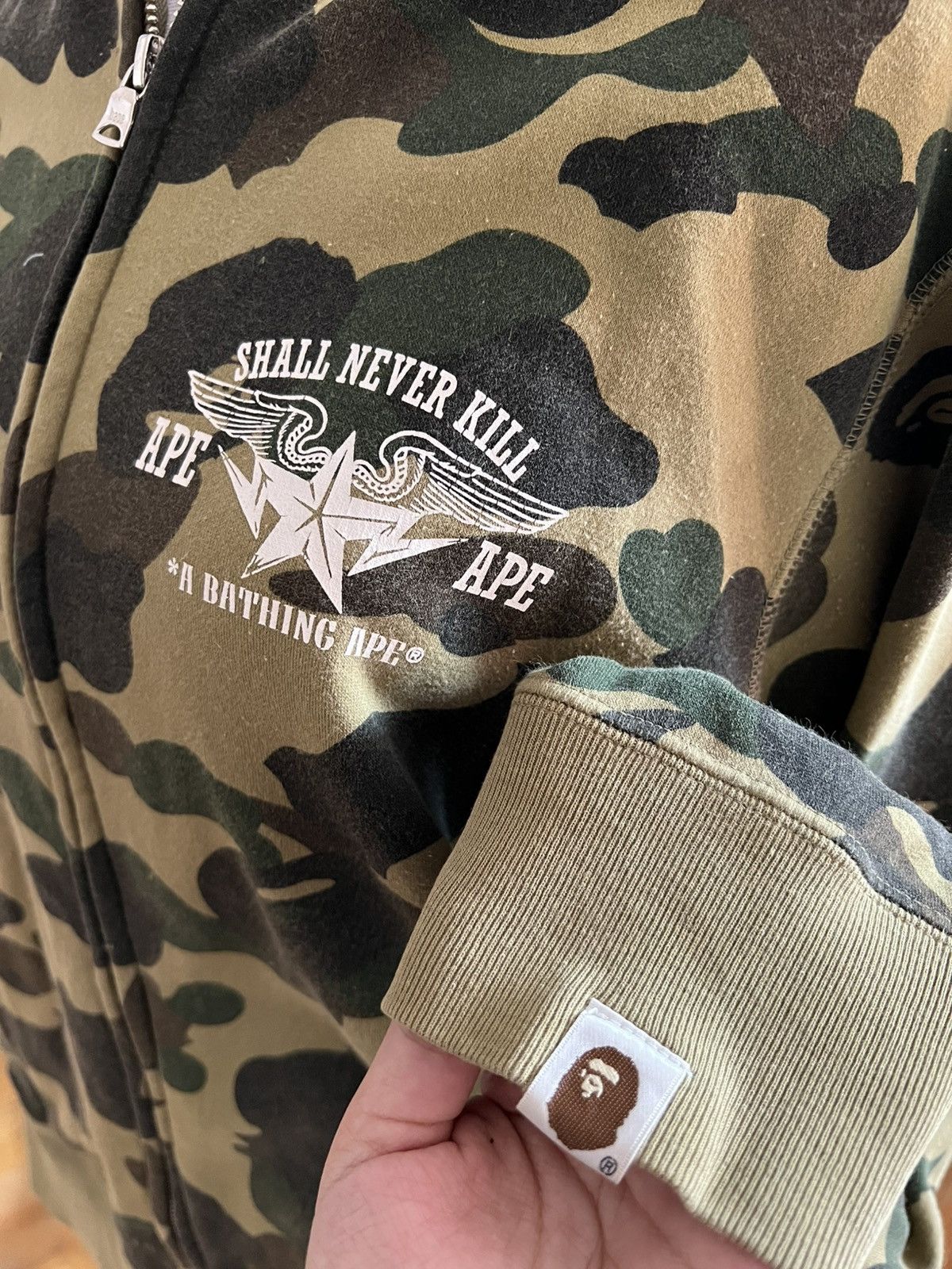 BAPE Camo Zip-Up