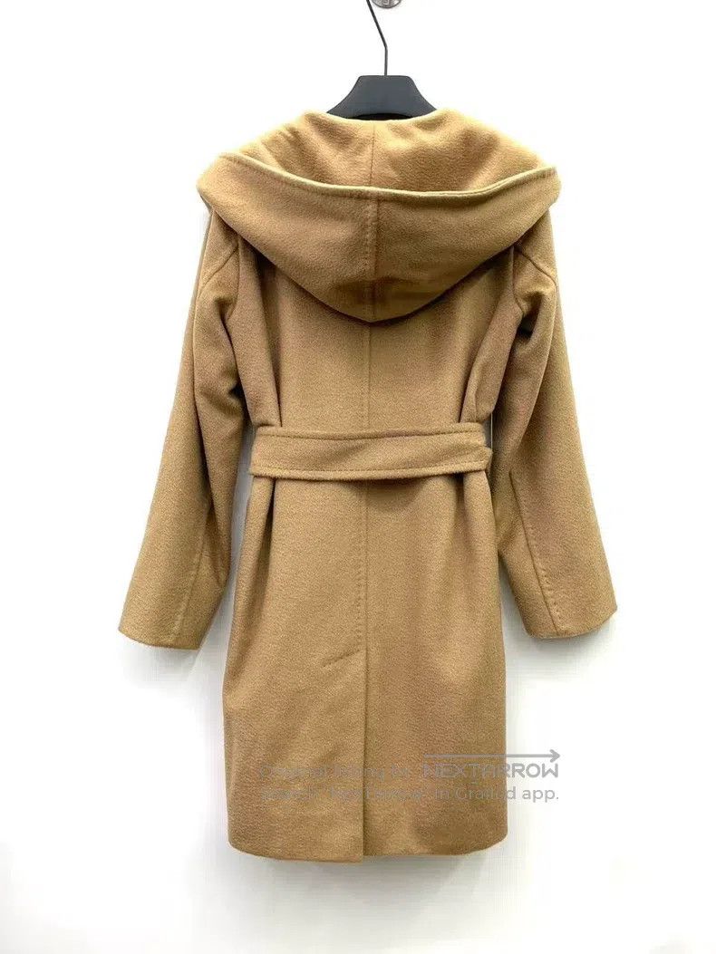 Max Mara Max Mara Camel Fleece Water Ripple Bathrobe Coat Size S / US 4 / IT 40 - 2 Thumbnail