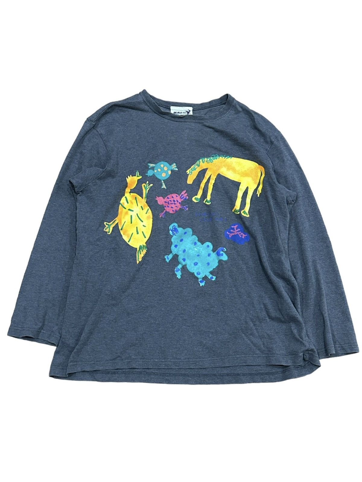 Hai Sporting Gear × Issey Miyake 1990 - Hai Sporting Gear Animal Printed L/S Shirts Size US M / EU 48-50 / 2 - 3 Thumbnail