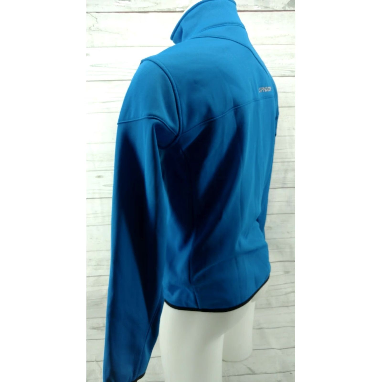 Spyder Spyder Mens Small Blue and Black Jacket Full Zip Polyester Jacket Size US S / EU 44-46 / 1 - 7 Thumbnail