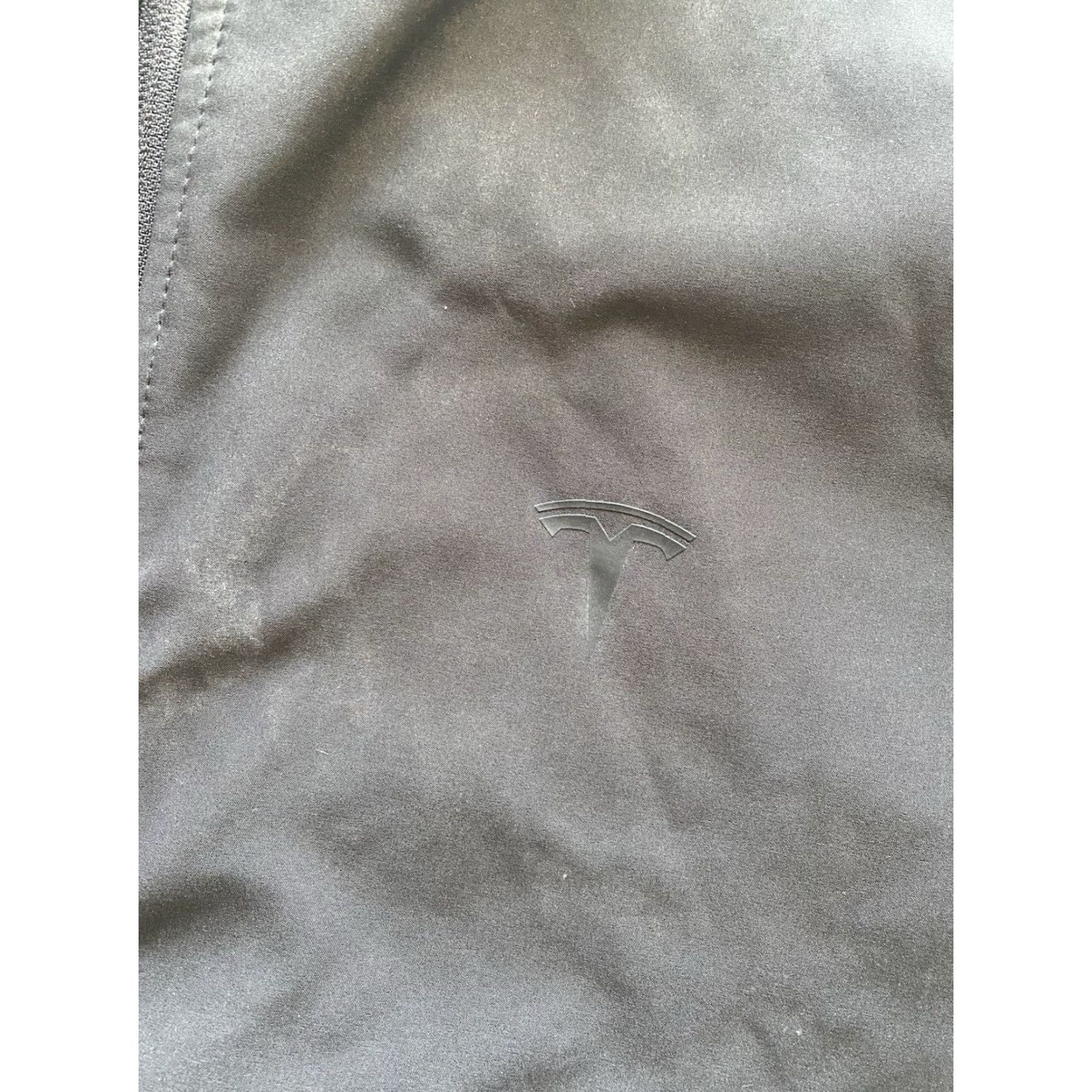 Vintage Tesla MENS XL Black Full Zip Jacket With Zipper Pockets Size US XL / EU 56 / 4 - 5 Thumbnail