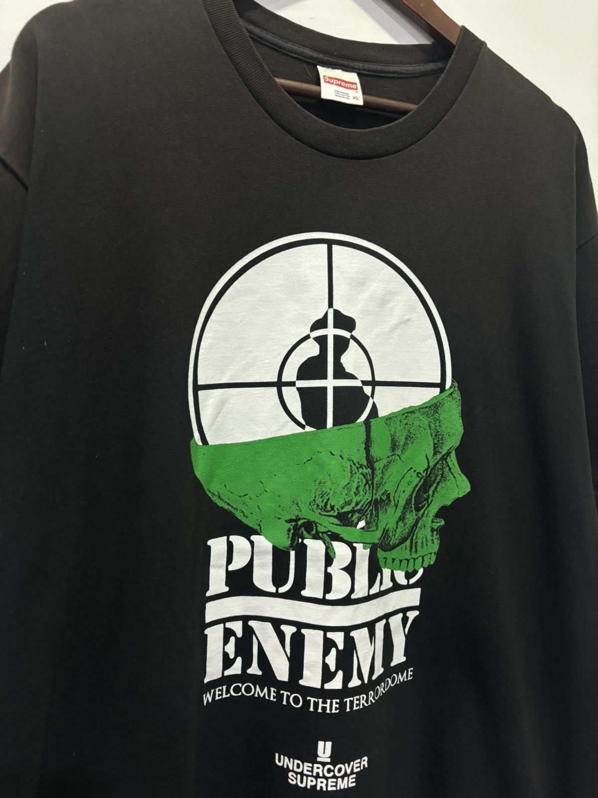 Public Enemy × Supreme × Undercover Supreme Undercover Public Enemy Terrordome Tshirt Size US XL / EU 56 / 4 - 3 Thumbnail