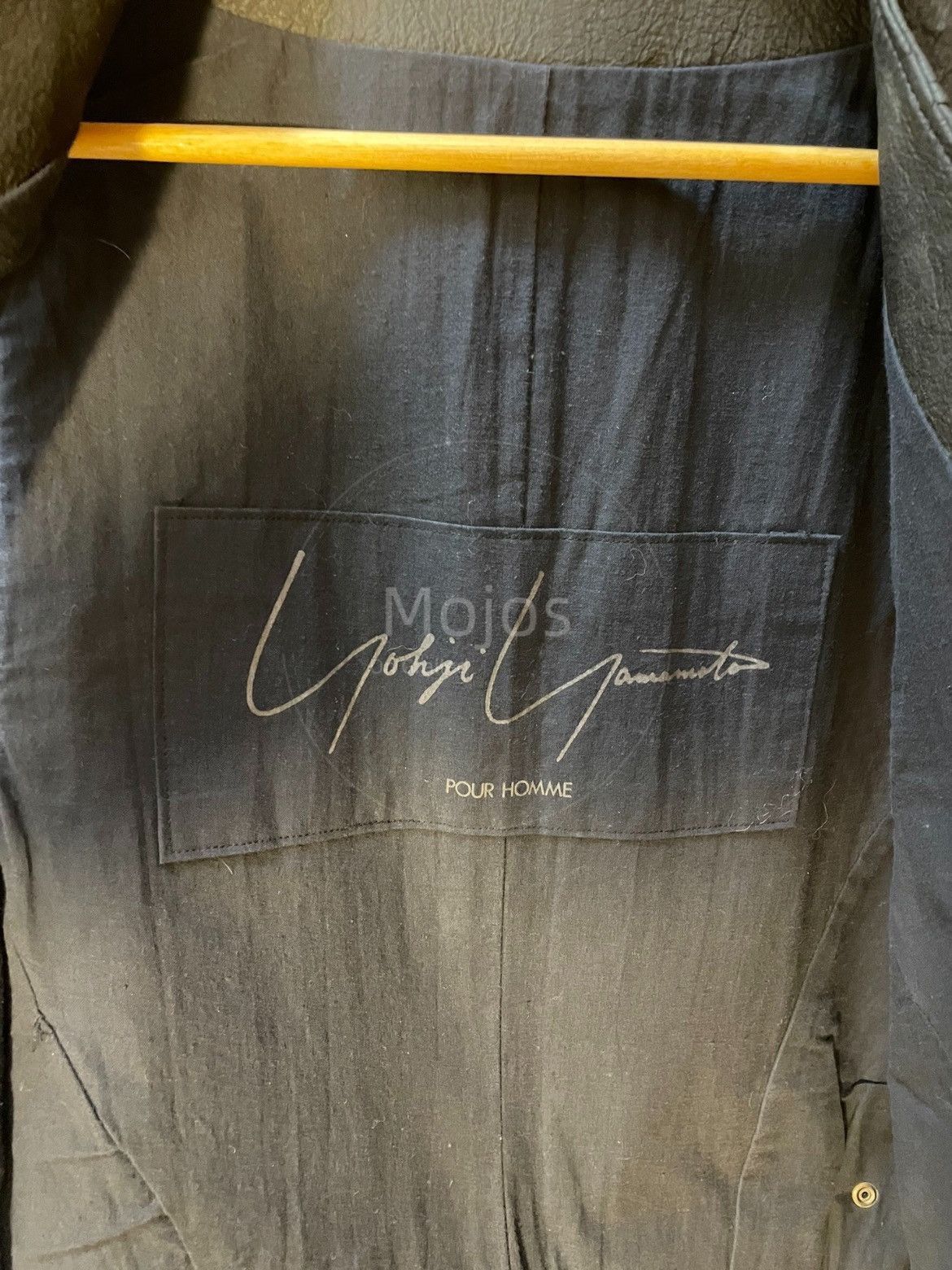 Yohji Yamamoto Sz F Yohji Yamamoto Pour Homme 80s Leather Vest-2508 Size US M / EU 48-50 / 2 - 9 Thumbnail