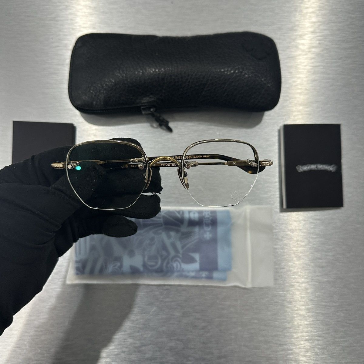 Chrome Hearts CHROME HEARTS FROSTED EYEGLASSES Size ONE SIZE - 3 Thumbnail
