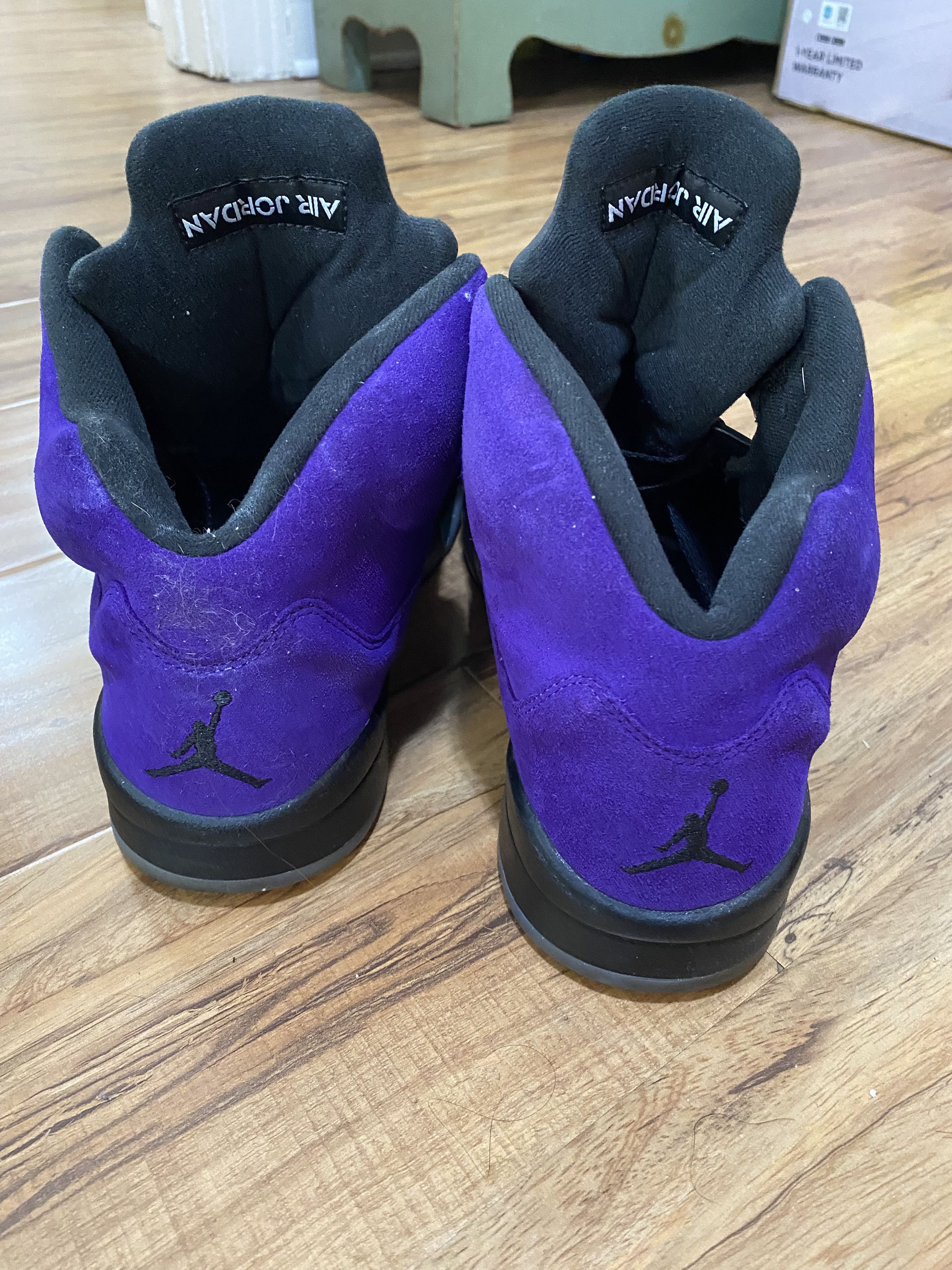 Jordan Brand Air Jordan 5 - Retro Grape Ice Size US 13 / EU 46 - 4 Thumbnail