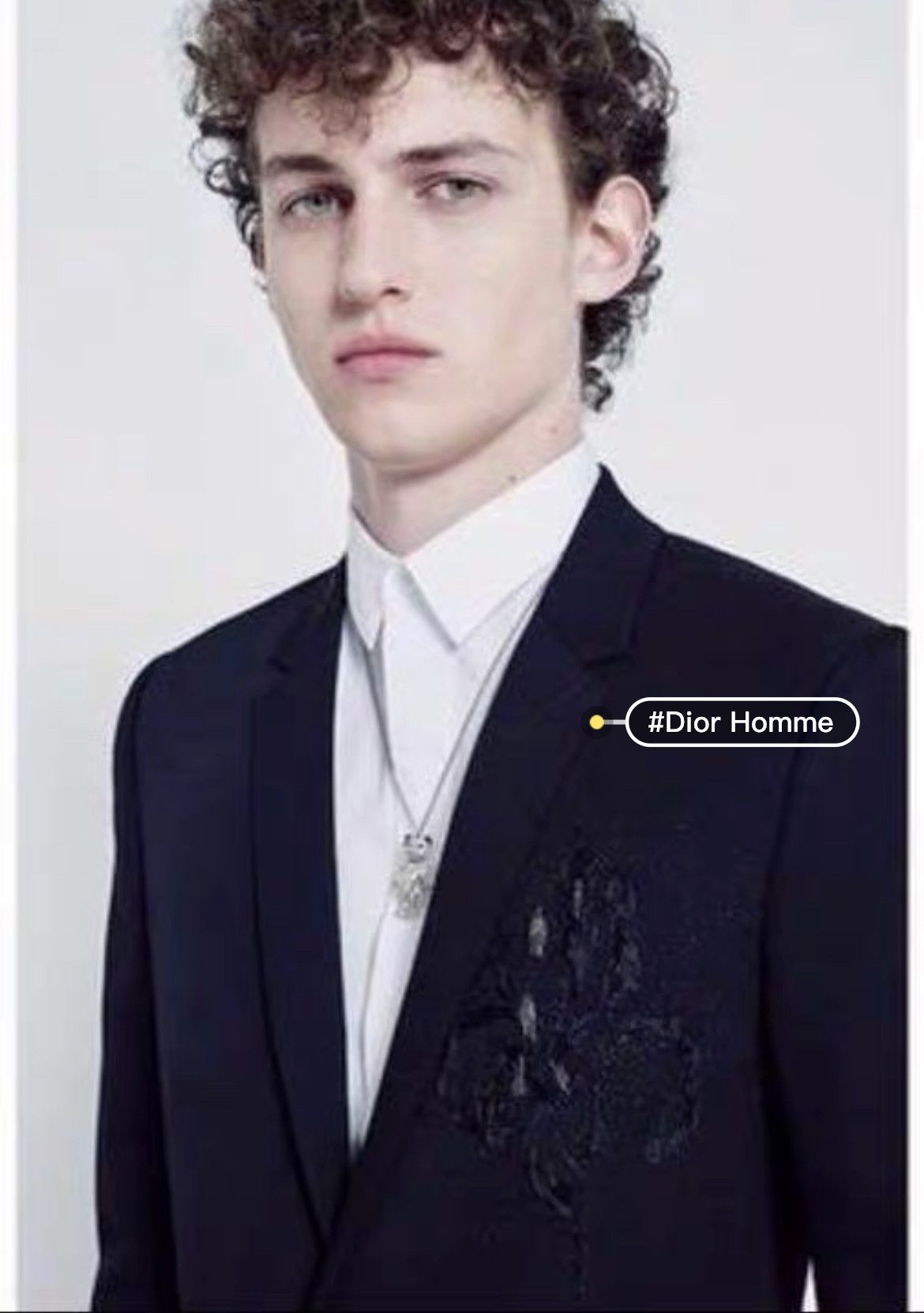 Dior Dior men's Bead Embroidery wool Blazers jacket size 50 Size 50R - 10 Thumbnail