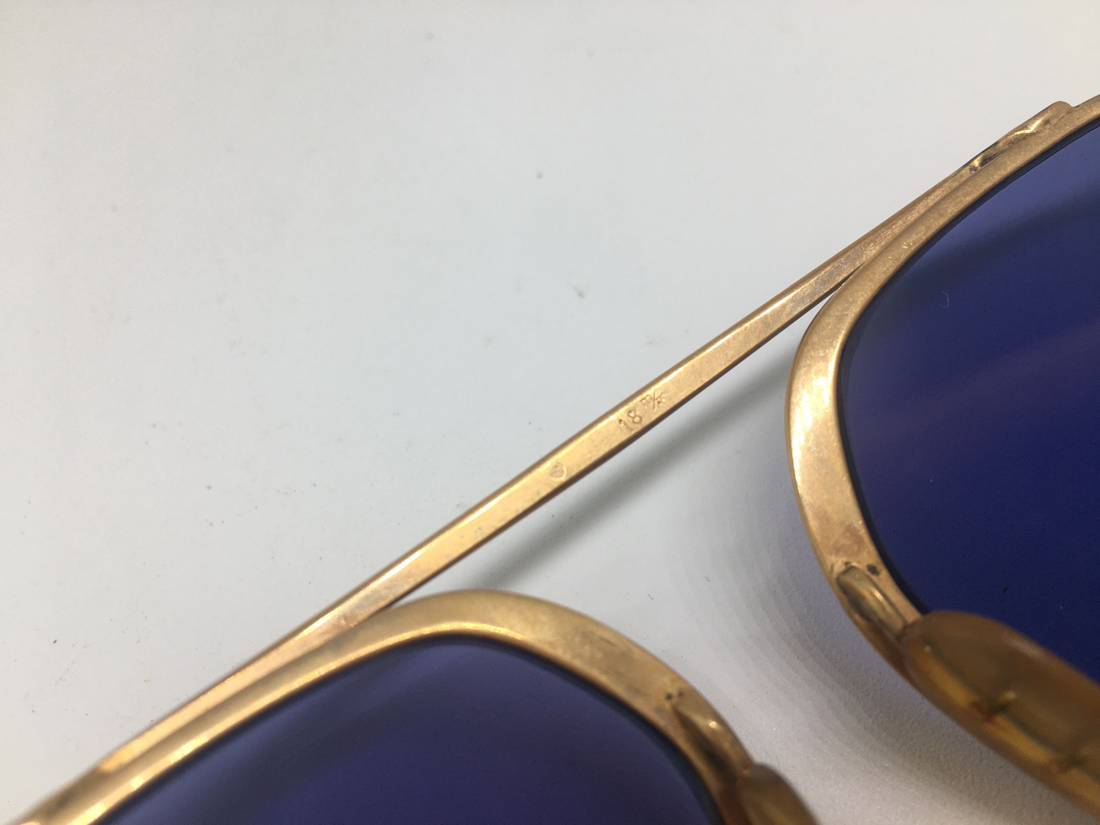 Vintage Vintage MARWITZ Gold Filled Sunglasses Made In Germany Size ONE SIZE - 5 Thumbnail