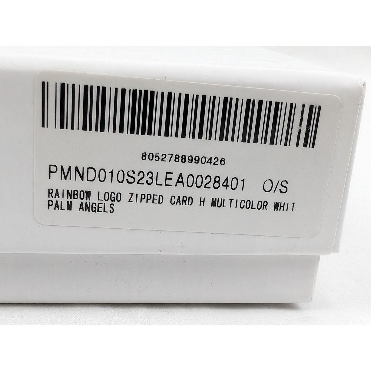 Palm Angels o1rshd1 Q: 3 / Size: OS / Rainbow Logo Zipped Card Holder Size ONE SIZE - 18 Thumbnail
