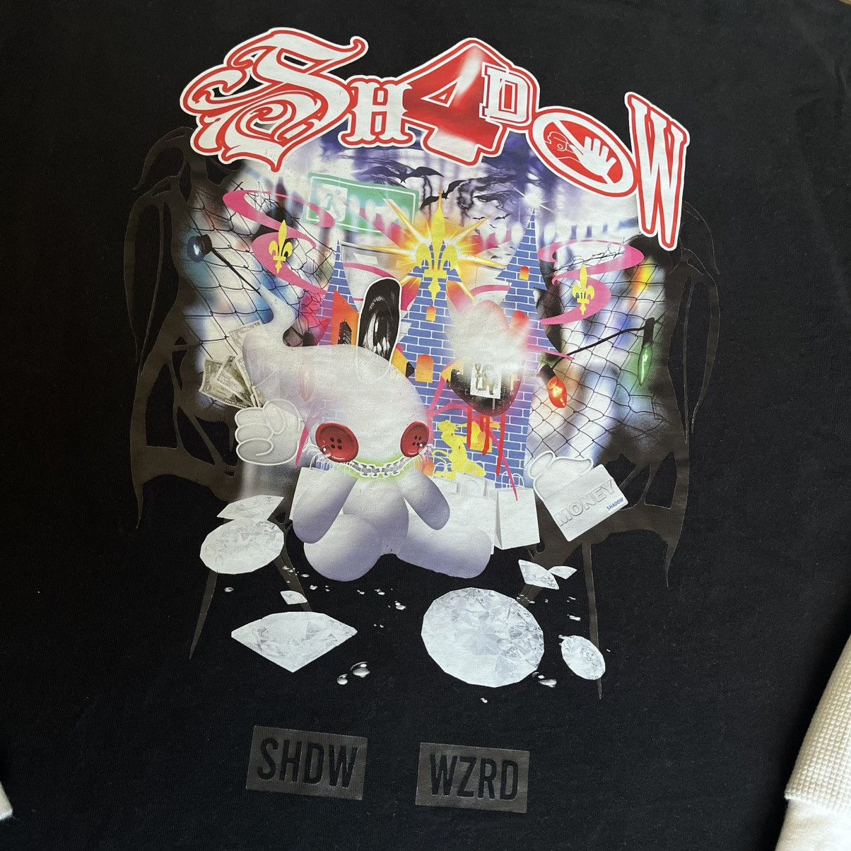 Drain Gang Shadow Wizard Money Gang SH4DOW Thermal Longsleeve Tee Shirt Size US L / EU 52-54 / 3 - 3 Thumbnail