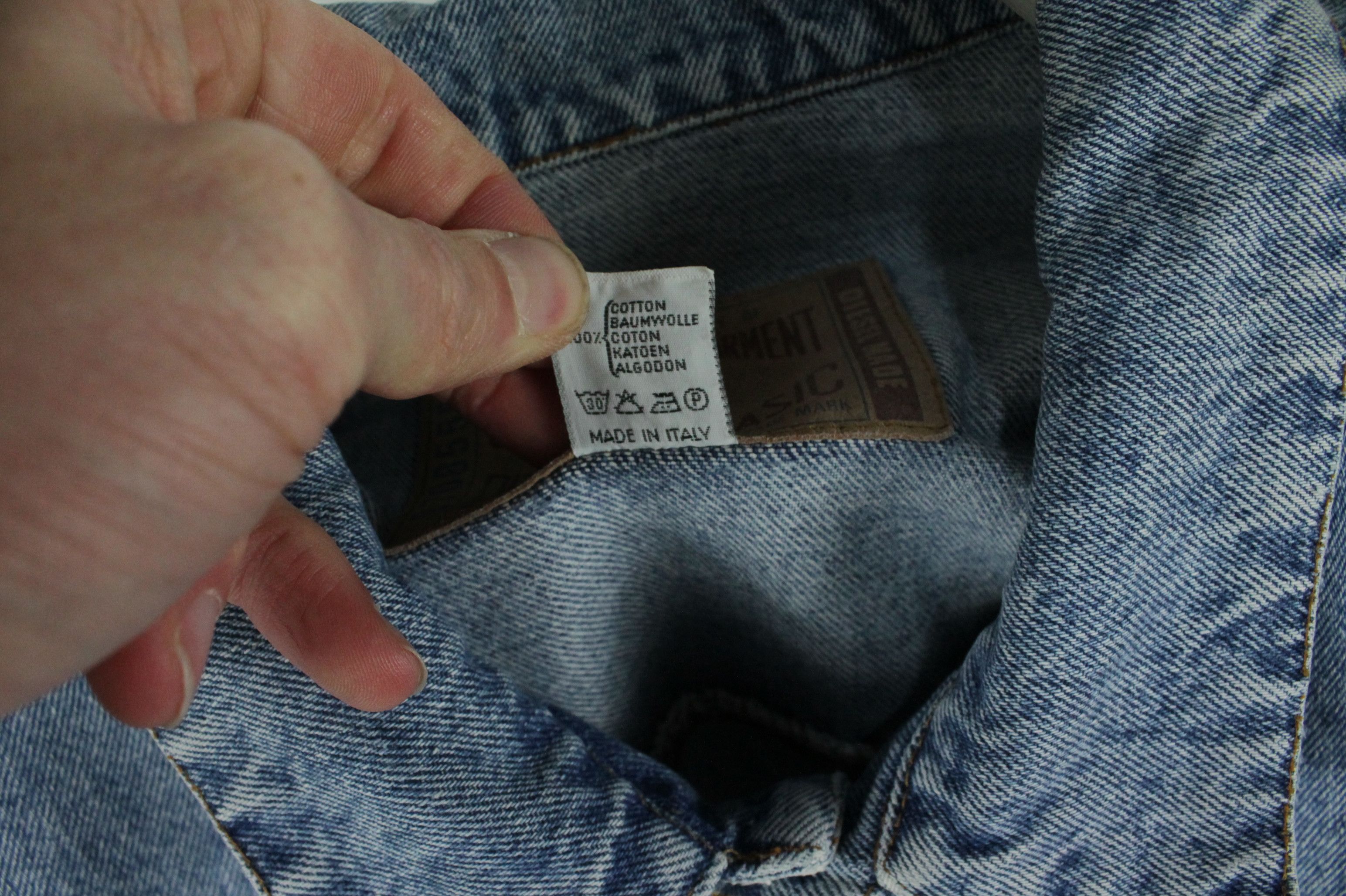 Diesel Vintage Diesel Star Series Blue Denim Trucker Jacket Size US L / EU 52-54 / 3 - 4 Thumbnail