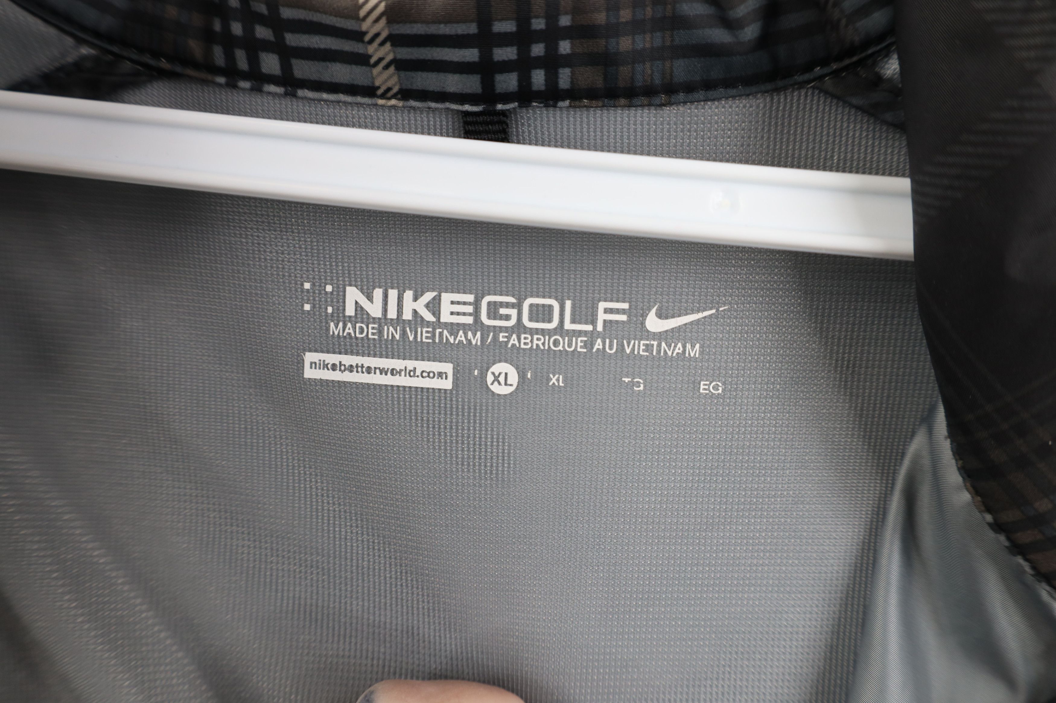 Nike Nike Golf Waterproof Pullover Windbreaker Rain Jacket Gray Size US XL / EU 56 / 4 - 8 Thumbnail