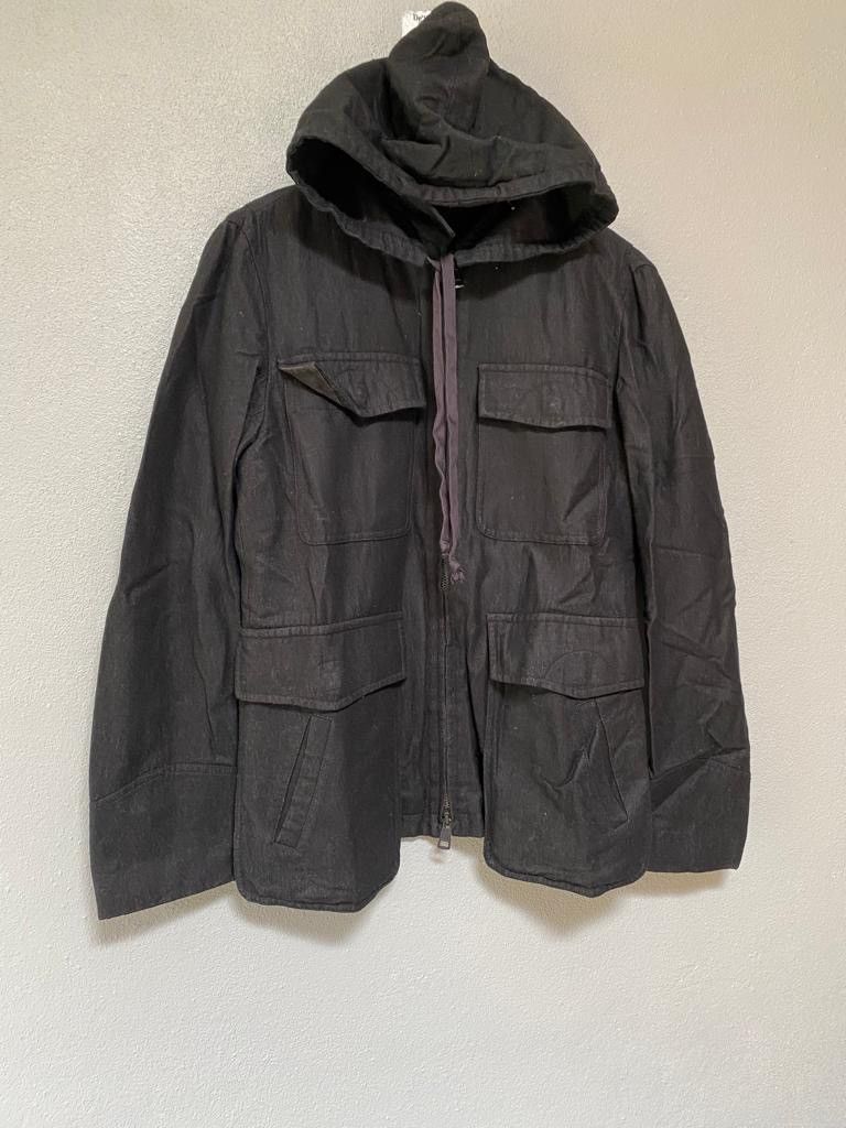 Ann Demeulemeester Ann Demeulemeester wool jacket with hoodie Size US XS / EU 42 / 0 - 2 Thumbnail