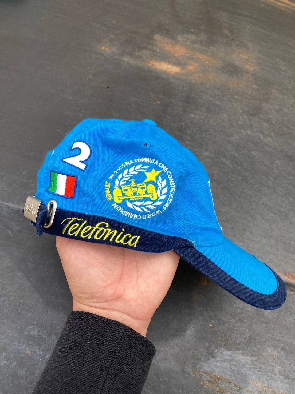 Formula 1 Renault Telefonica Racing Formula 1 y2k cap hat Size ONE SIZE - 3 Thumbnail